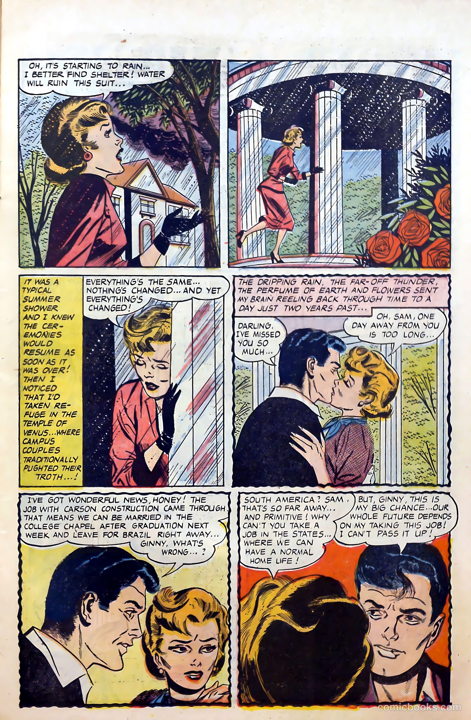 Great Lover Romances #21 (1955) — page 11 of 36