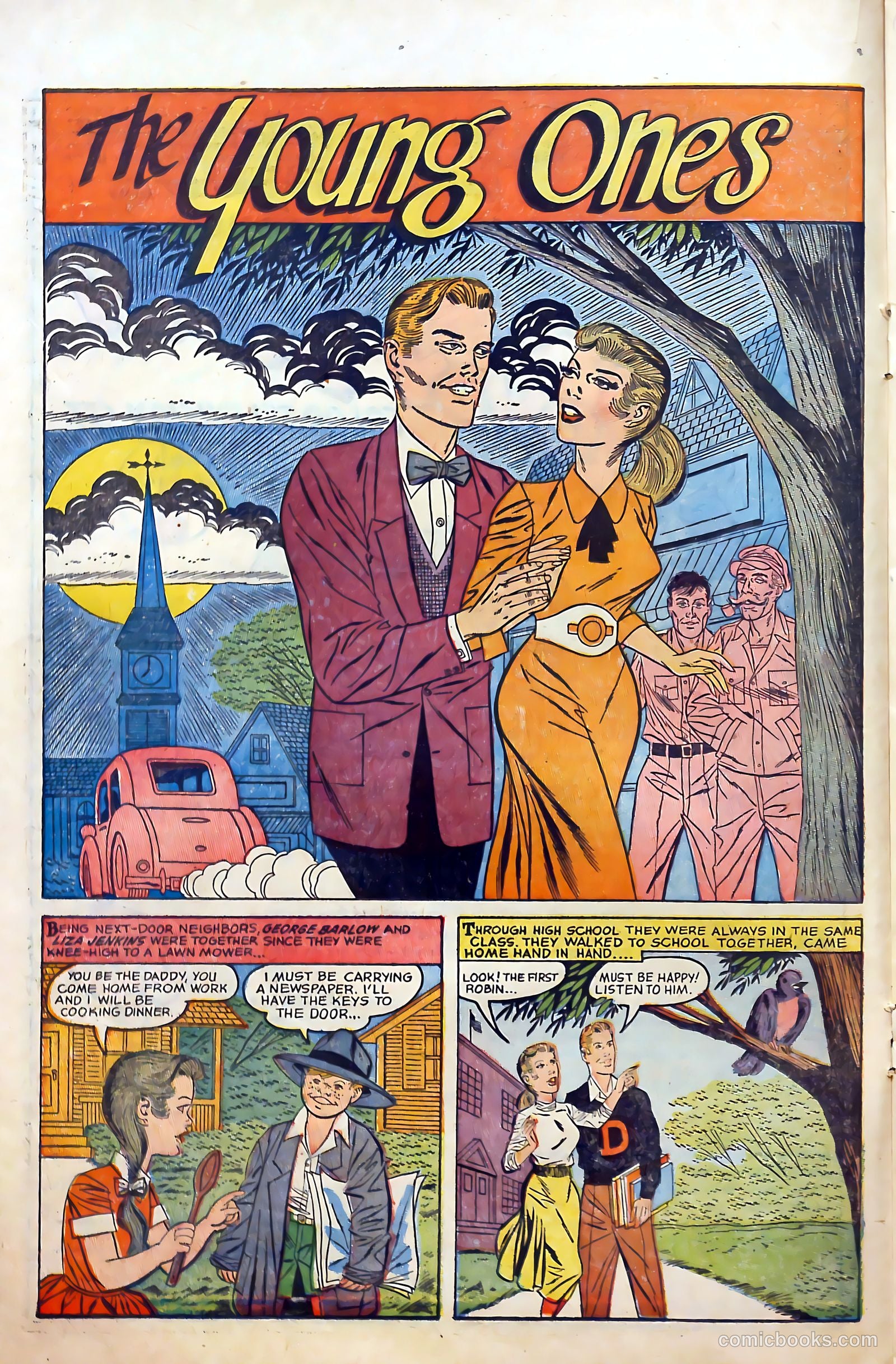 Great Lover Romances #21 (1955) — page 16 of 36