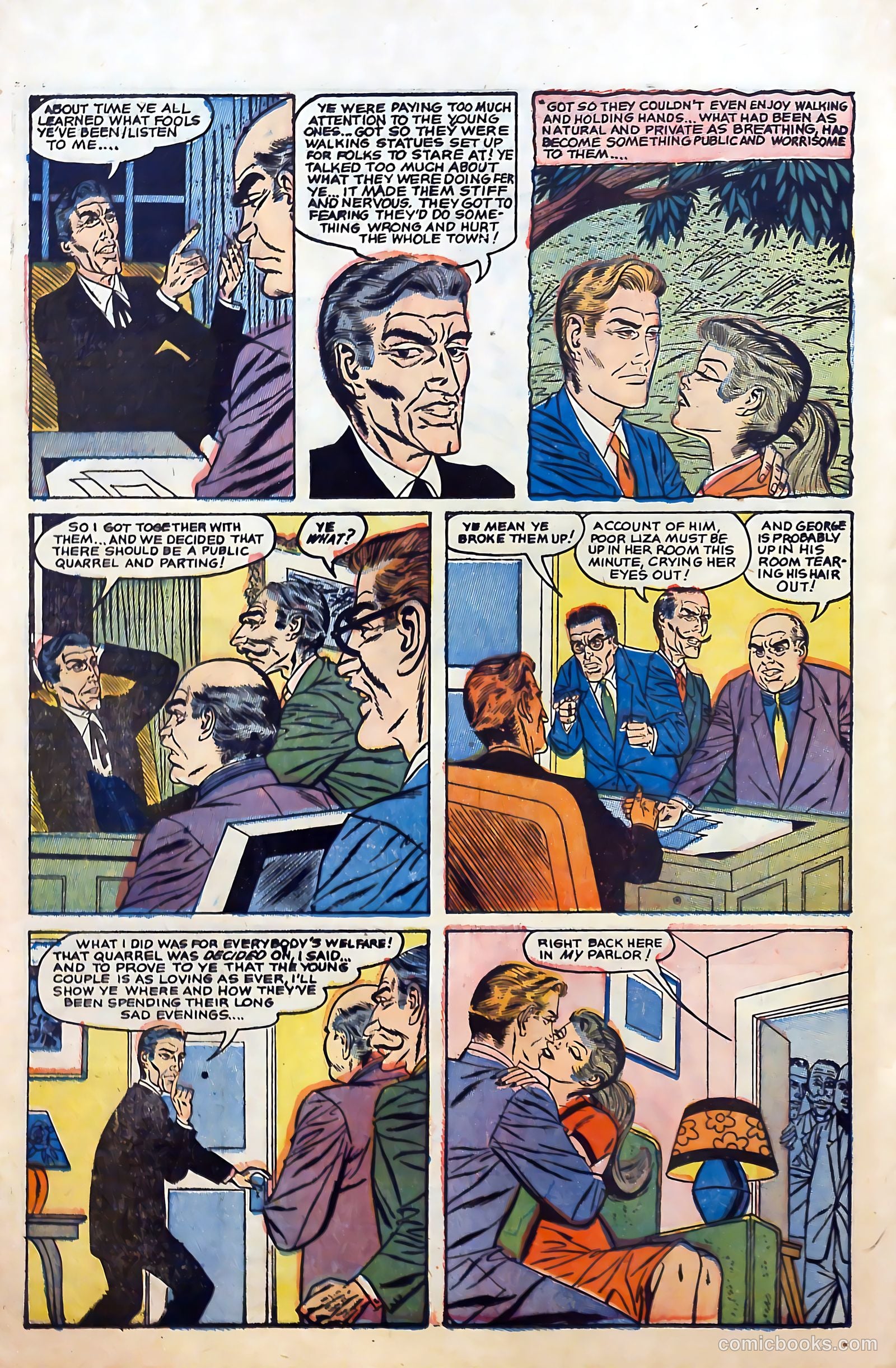 Great Lover Romances #21 (1955) — page 20 of 36