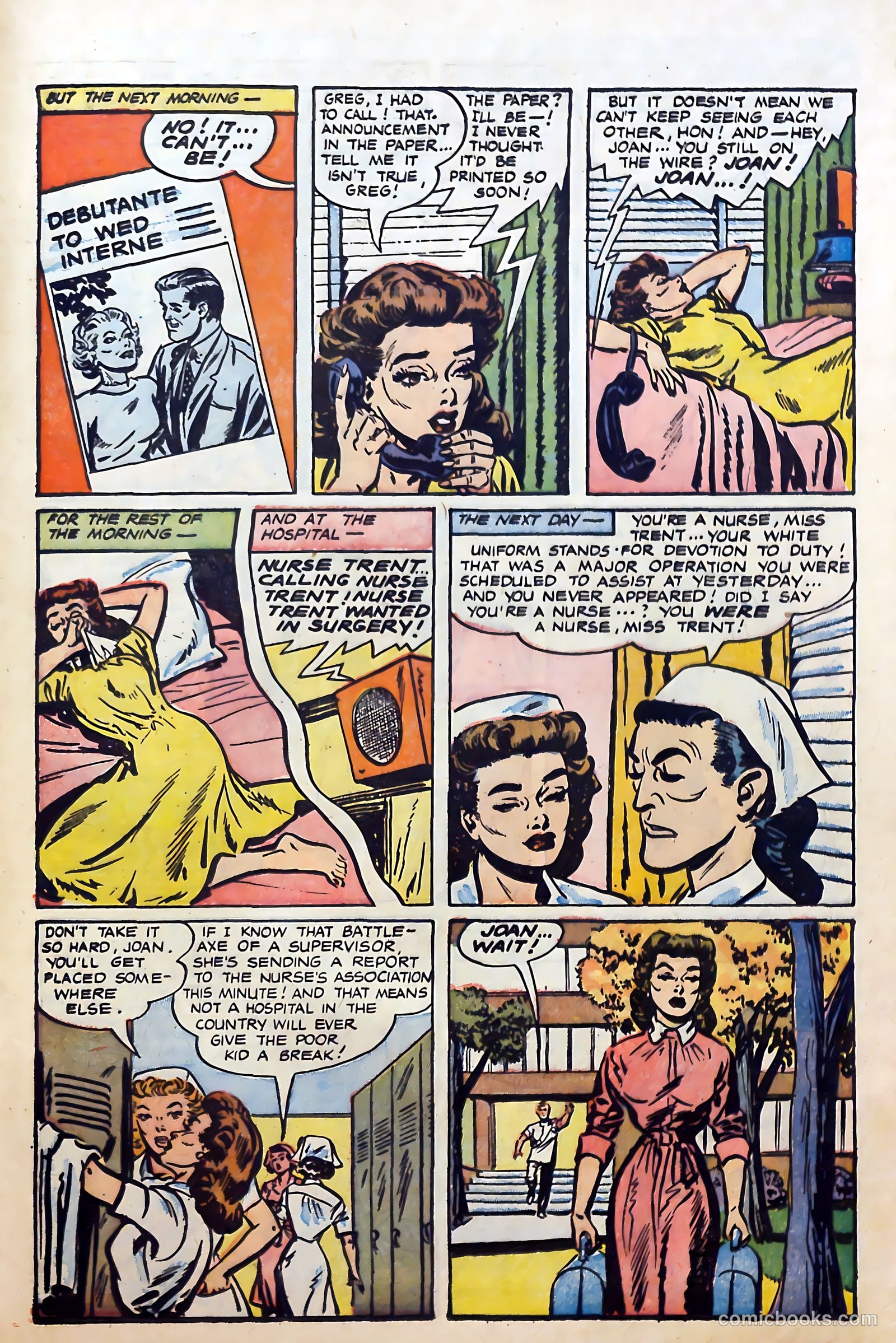 Great Lover Romances #21 (1955) — page 25 of 36