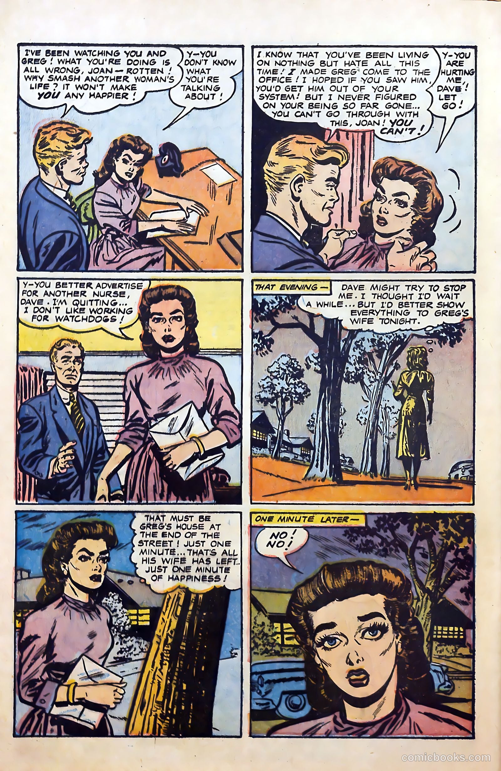 Great Lover Romances #21 (1955) — page 28 of 36