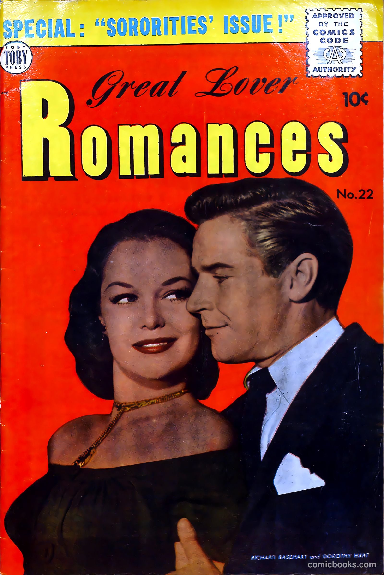 Great Lover Romances #22 (1955) — page 1 of 36