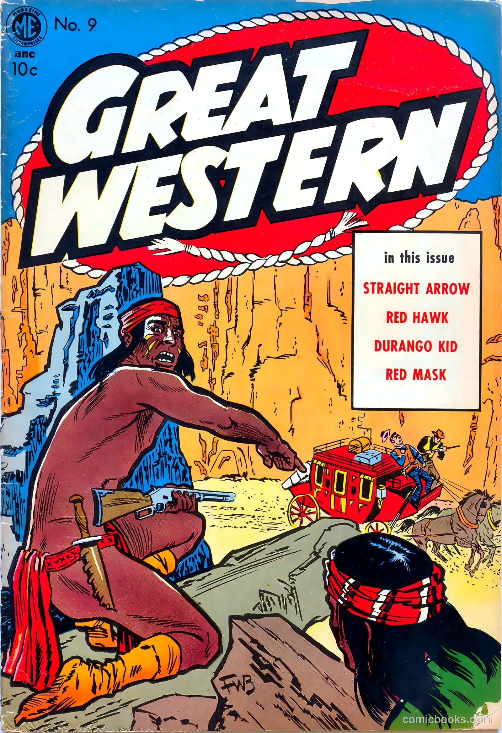 Great Western #9 (1954) — page 1 of 36