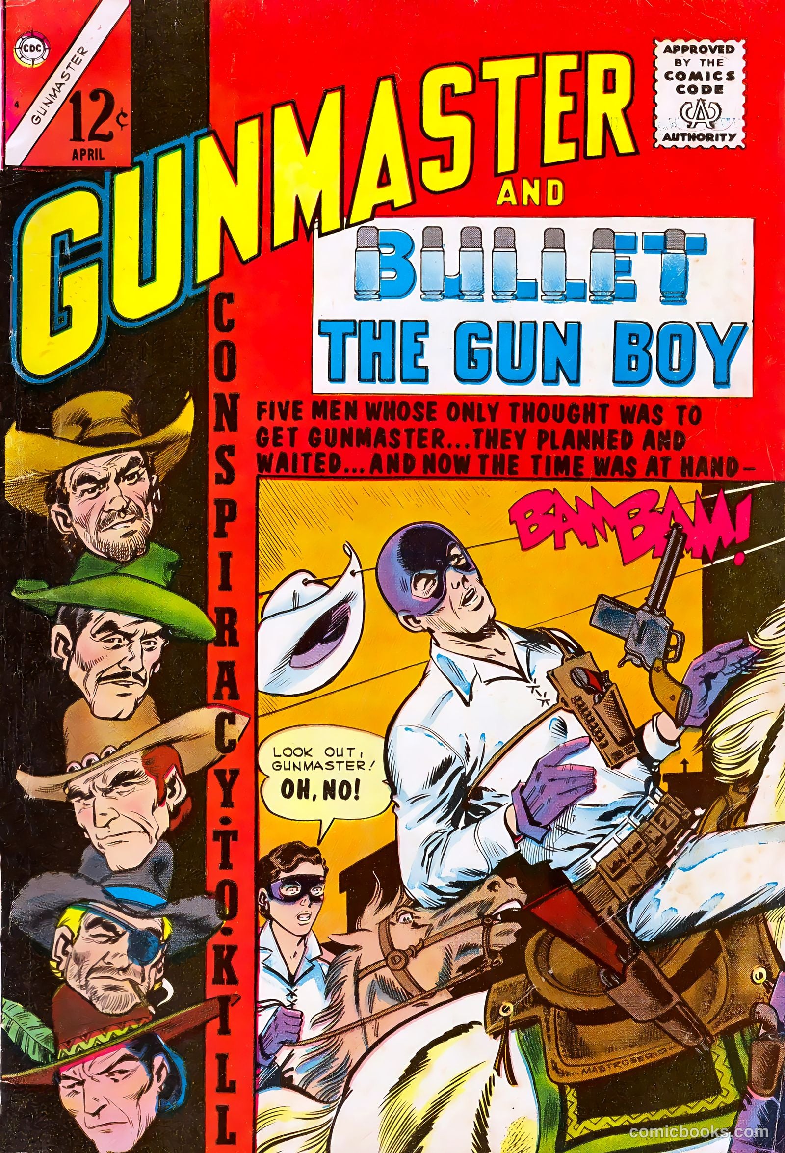 Gunmaster #4 cover