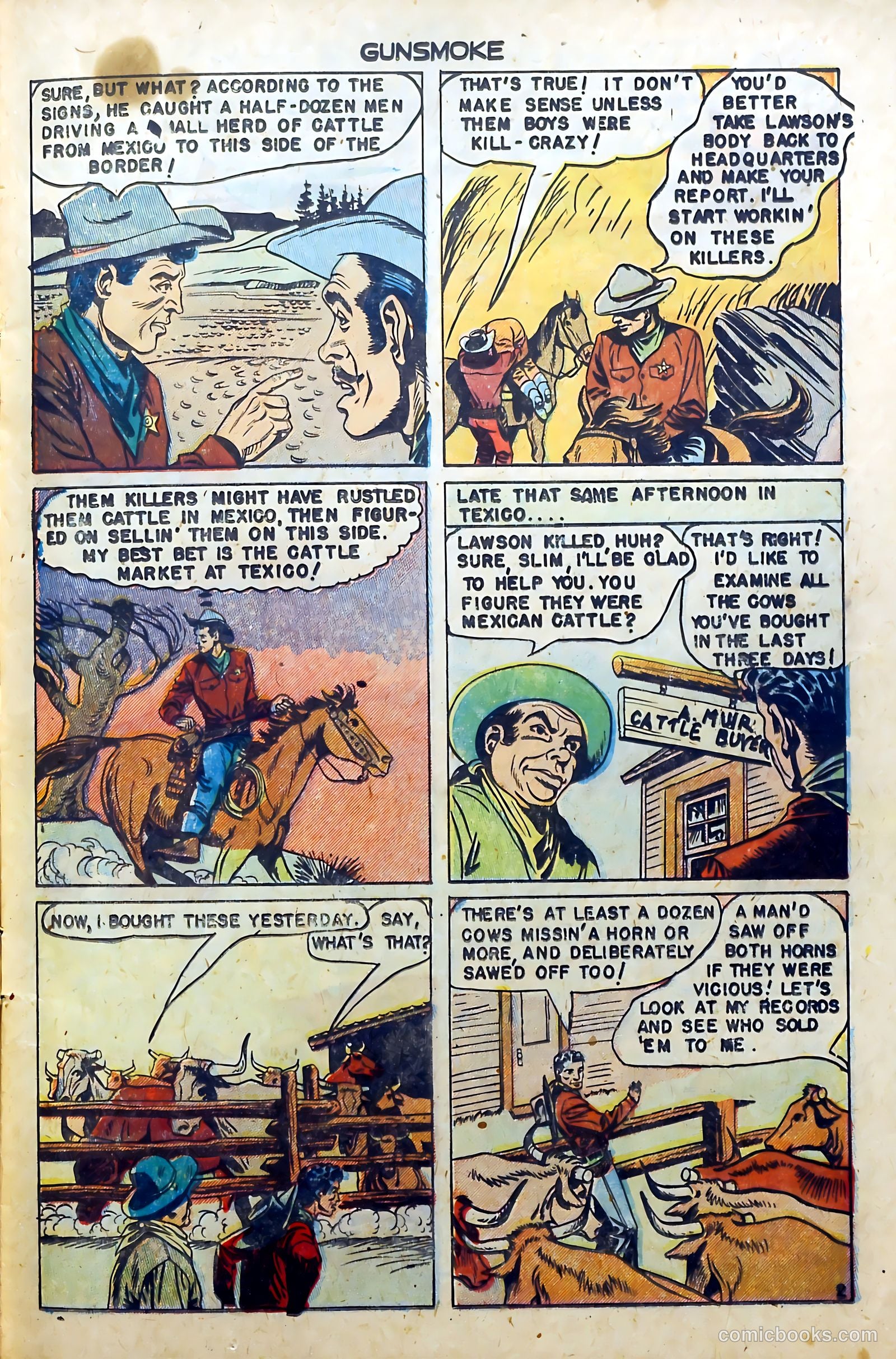 Gunsmoke #7 (1949) — page 13 of 36