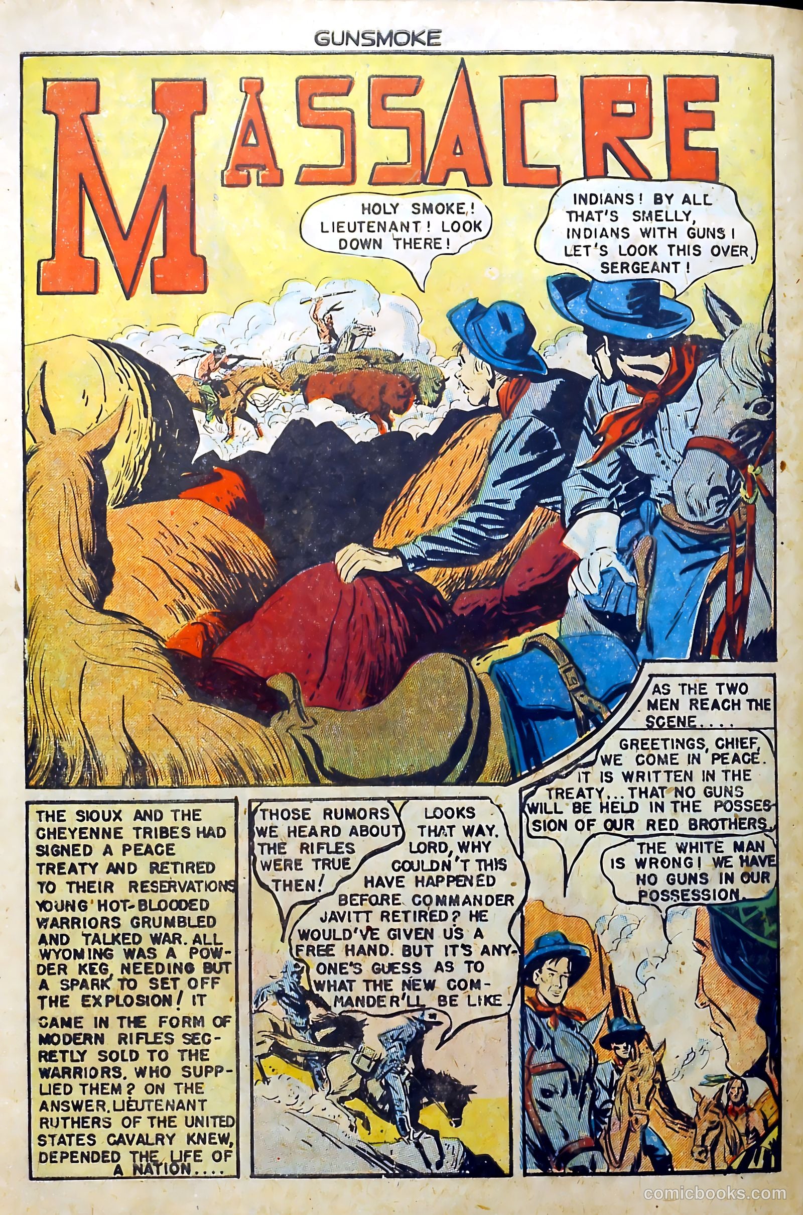 Gunsmoke #7 (1949) — page 28 of 36