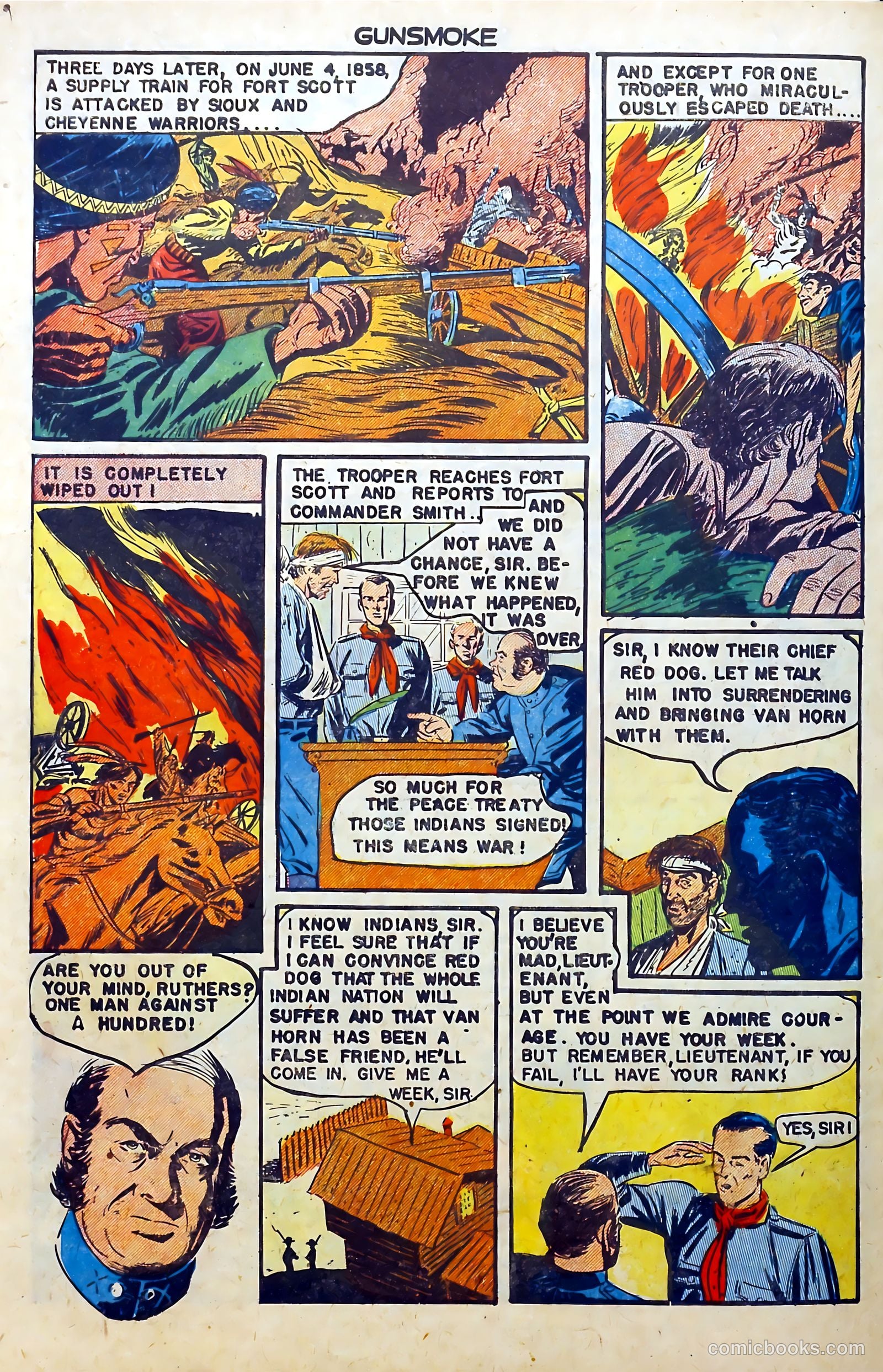 Gunsmoke #7 (1949) — page 30 of 36