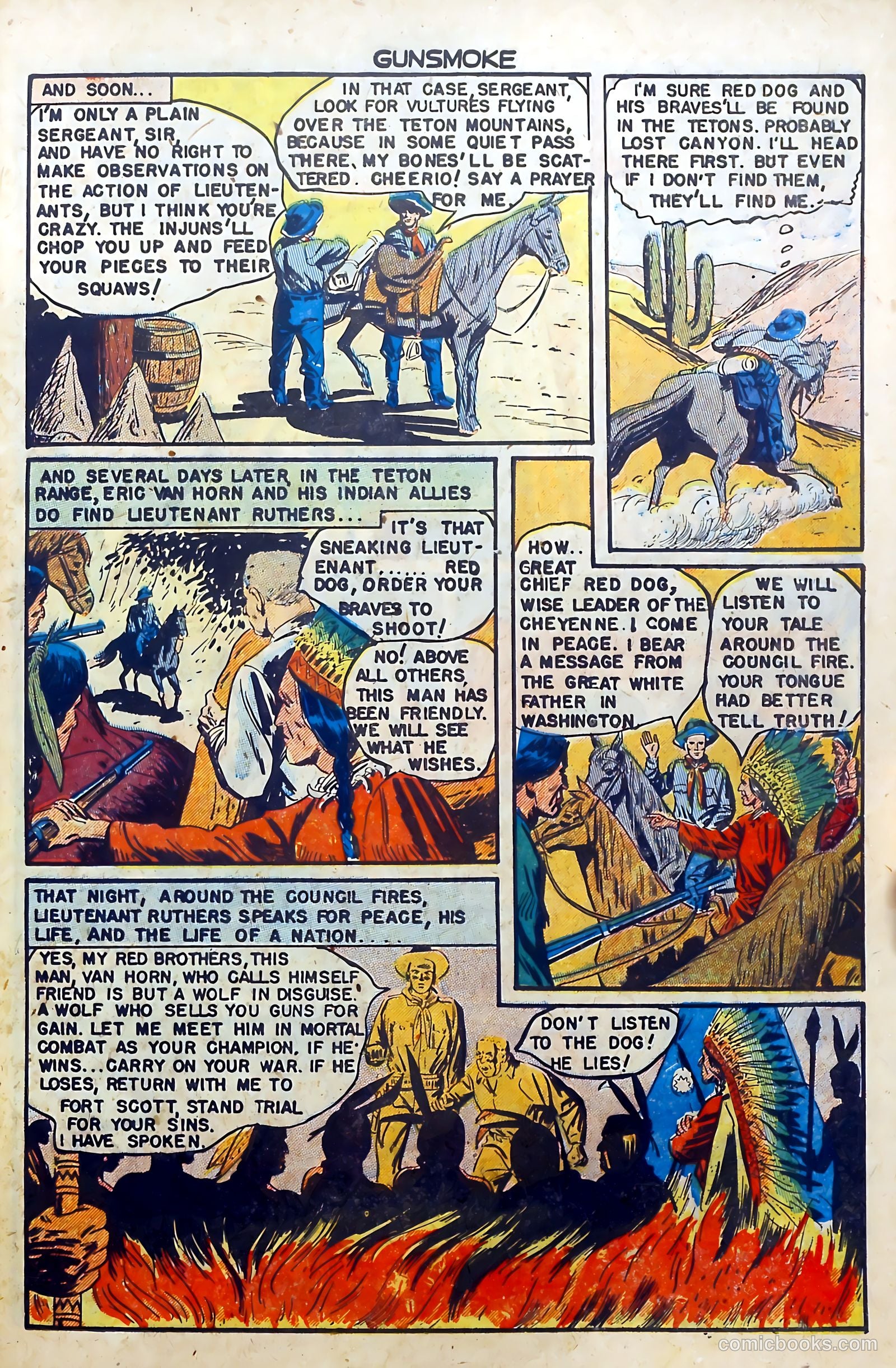 Gunsmoke #7 (1949) — page 31 of 36