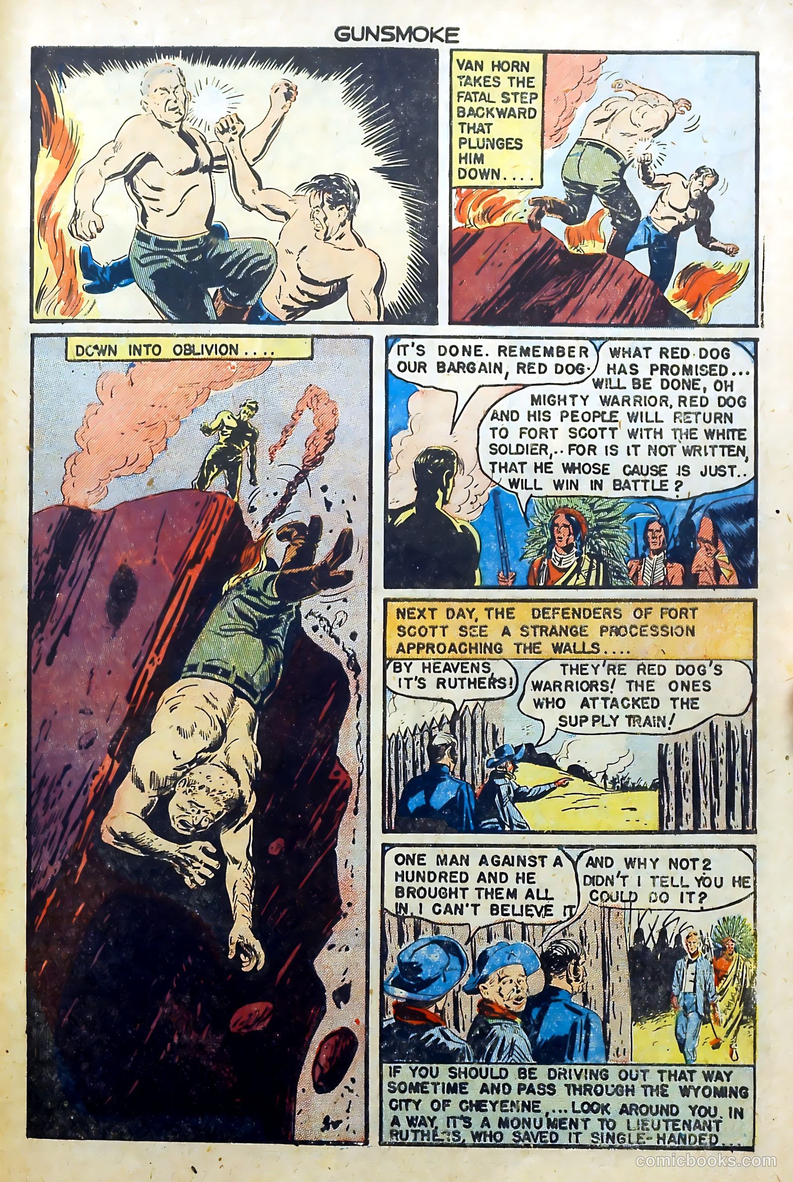 Gunsmoke #7 (1949) — page 33 of 36