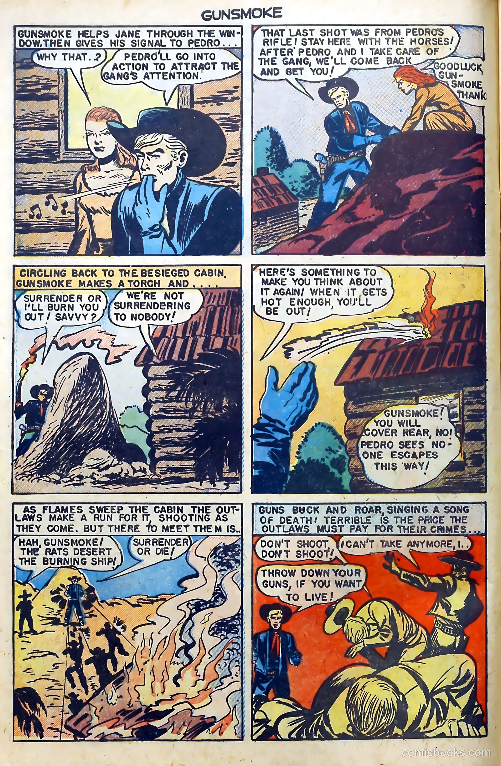 Gunsmoke #7 (1950) — page 10 of 36