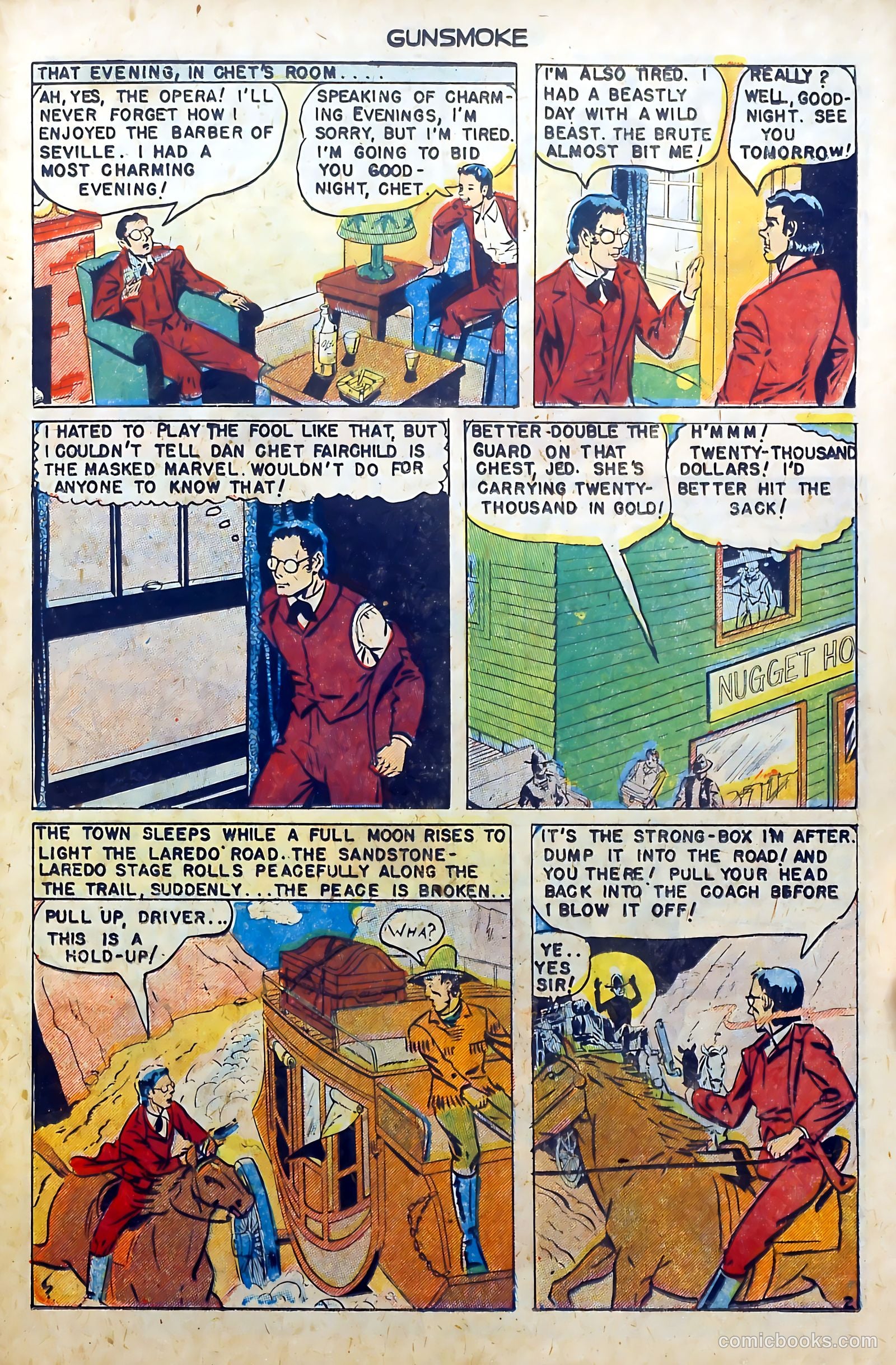 Gunsmoke #7 (1950) — page 21 of 36