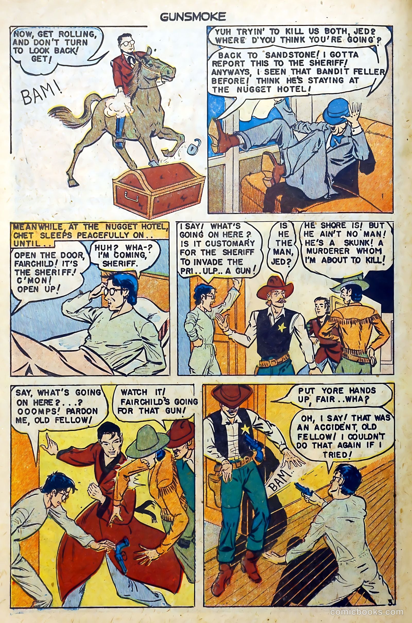 Gunsmoke #7 (1950) — page 22 of 36