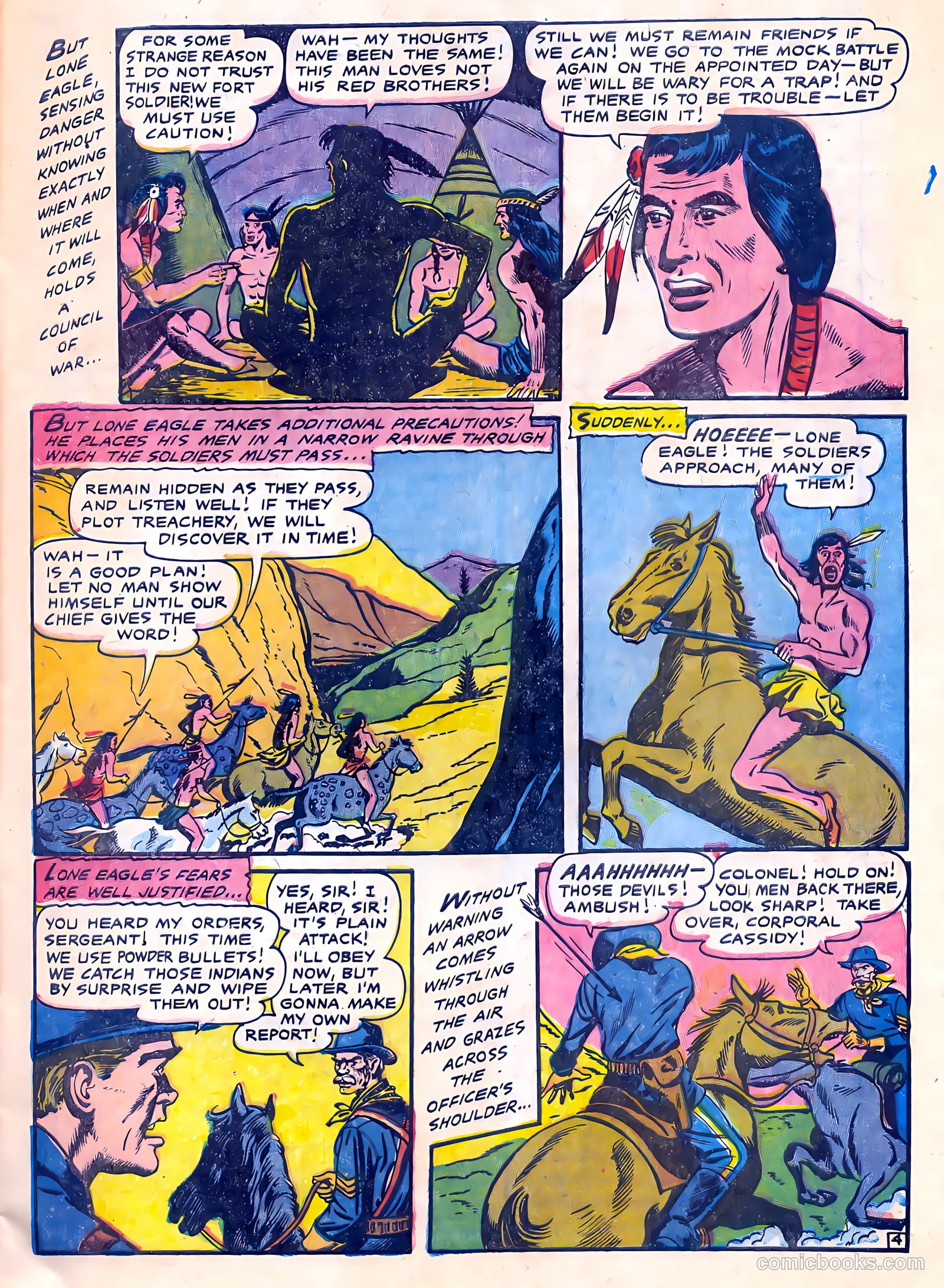 Gunsmoke Trail #3 (1957) — page 7 of 36