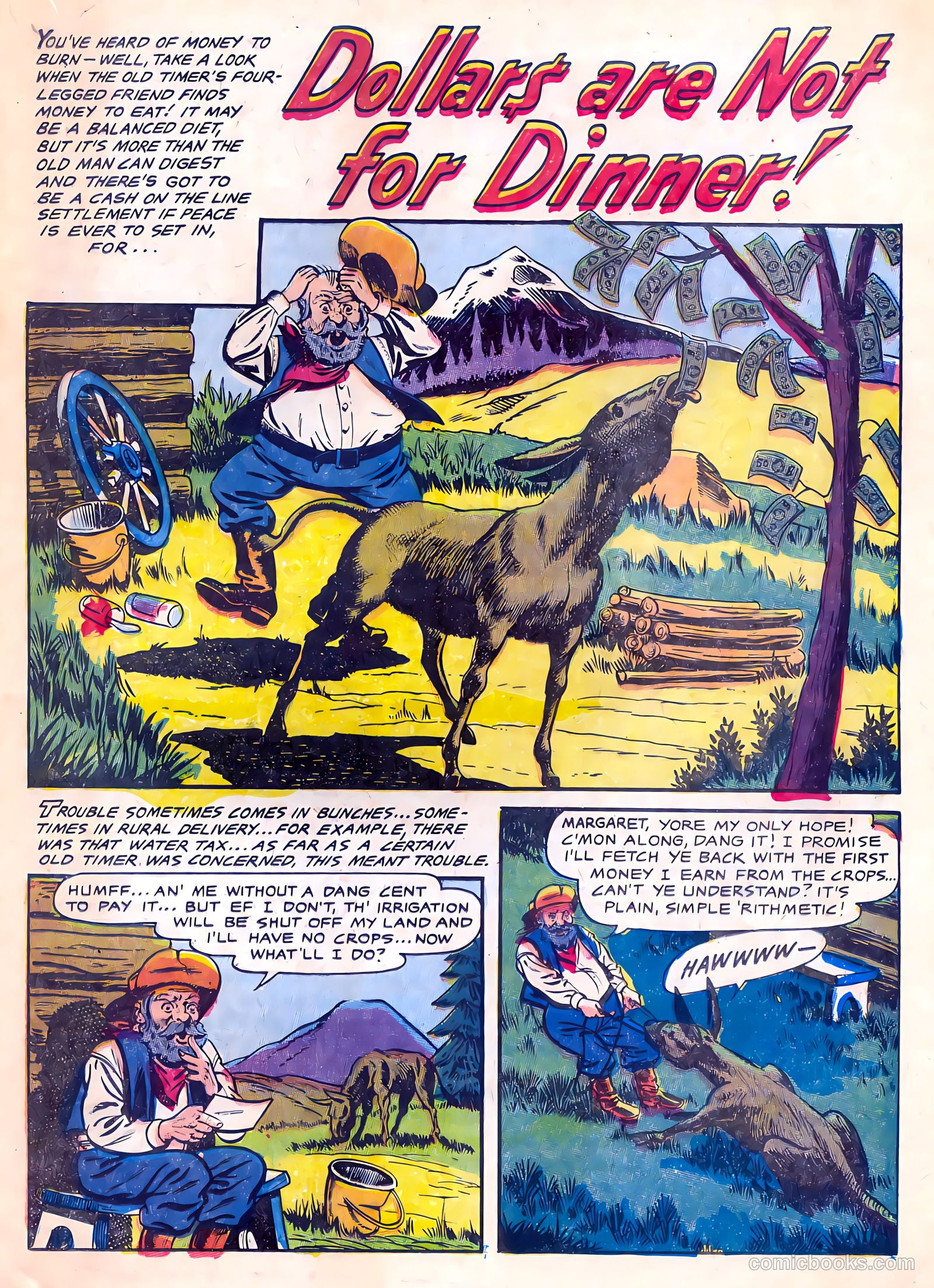 Gunsmoke Trail #3 (1957) — page 19 of 36