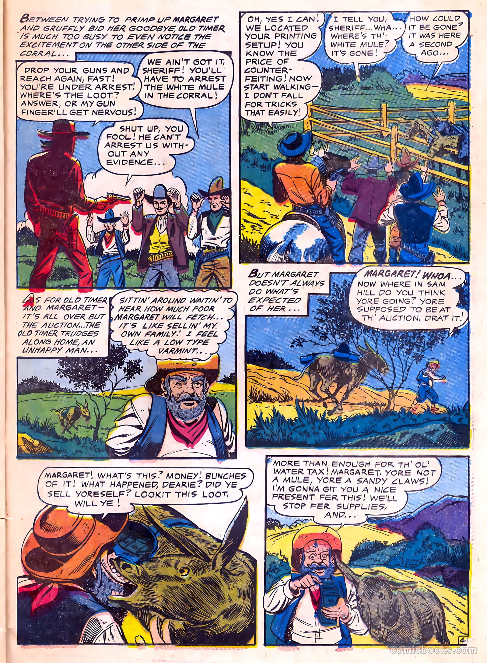 Gunsmoke Trail #3 (1957) — page 23 of 36