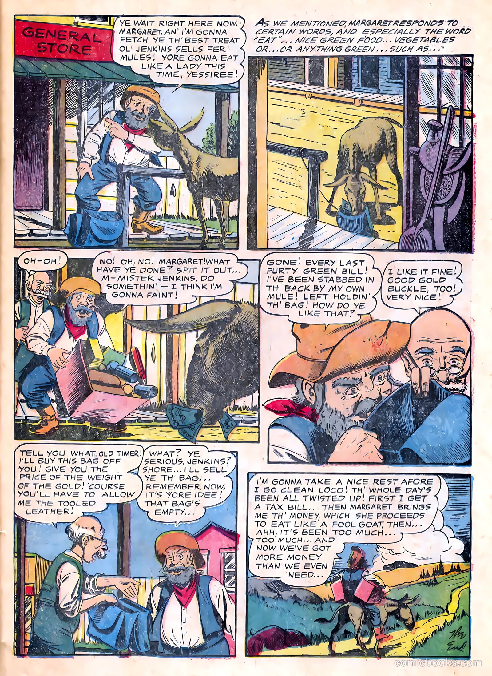 Gunsmoke Trail #3 (1957) — page 25 of 36