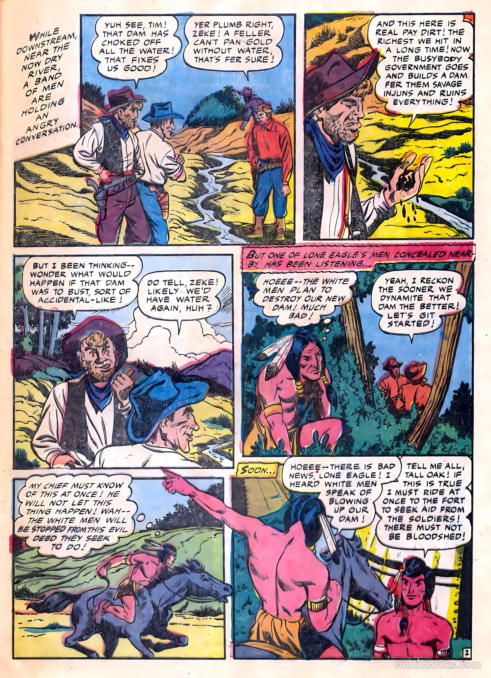 Gunsmoke Trail #3 (1957) — page 27 of 36