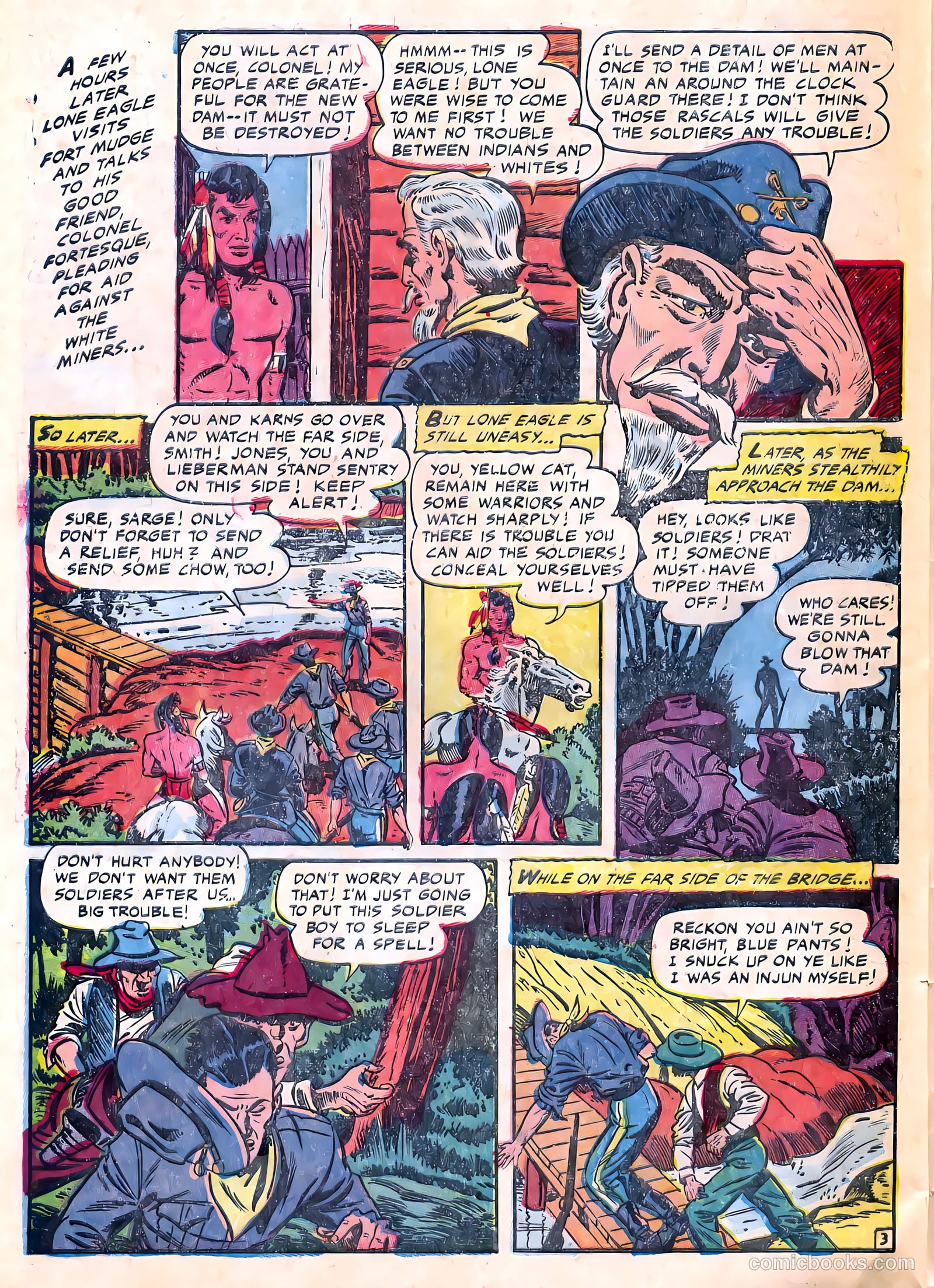 Gunsmoke Trail #3 (1957) — page 28 of 36