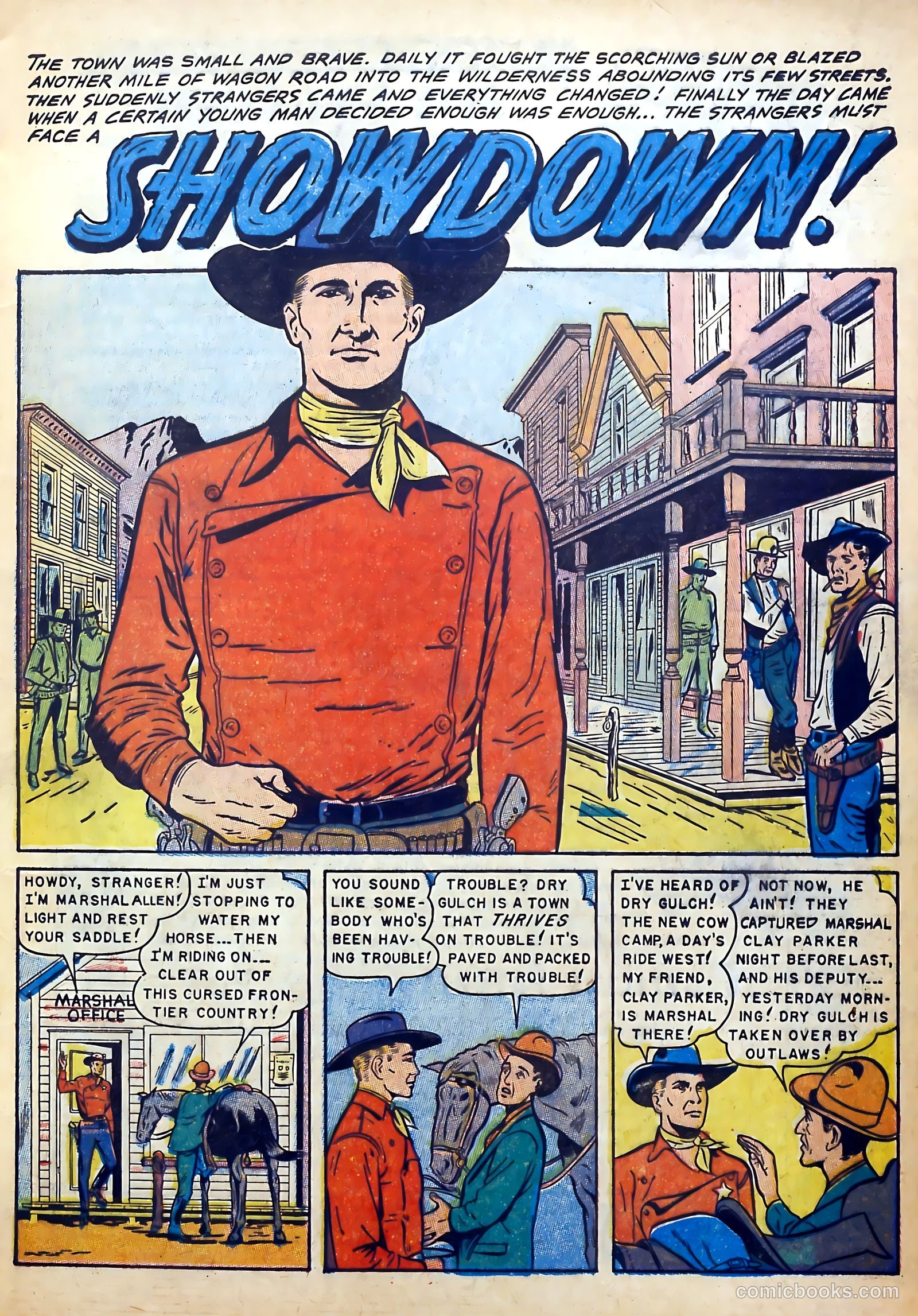 Gunsmoke Trail #4 (1958) — page 3 of 36