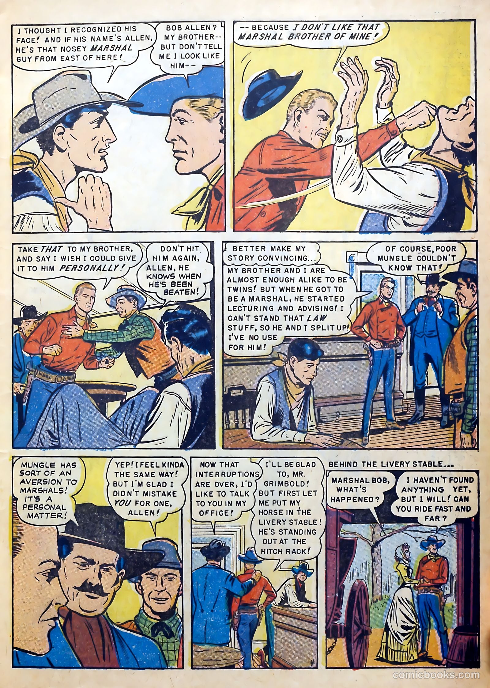 Gunsmoke Trail #4 (1958) — page 7 of 36
