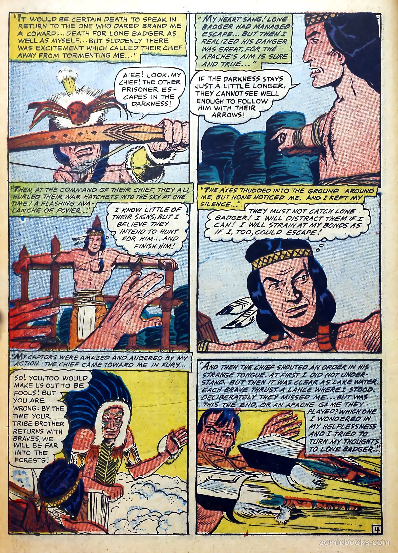 Gunsmoke Trail #4 (1958) — page 16 of 36