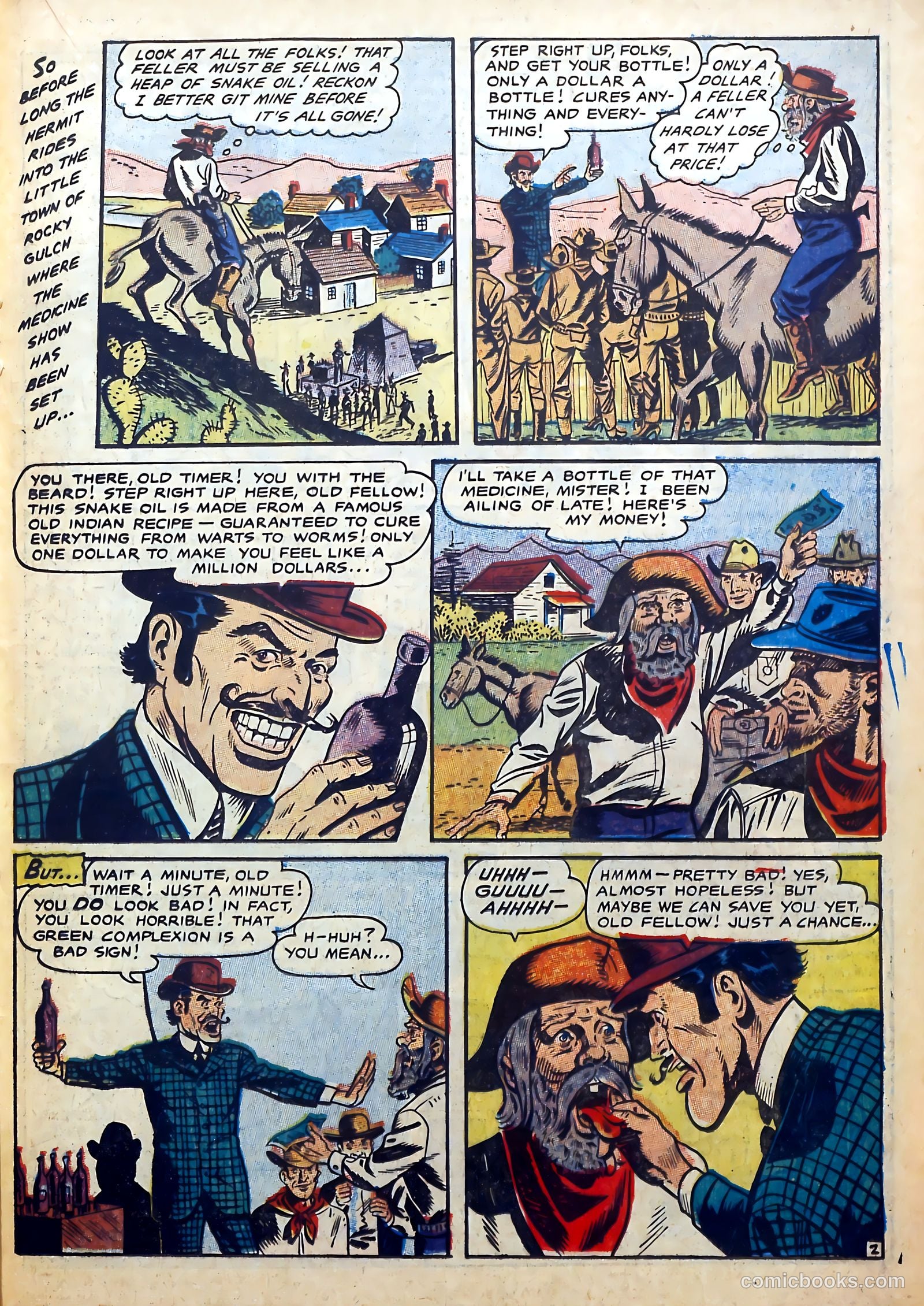 Gunsmoke Trail #4 (1958) — page 21 of 36