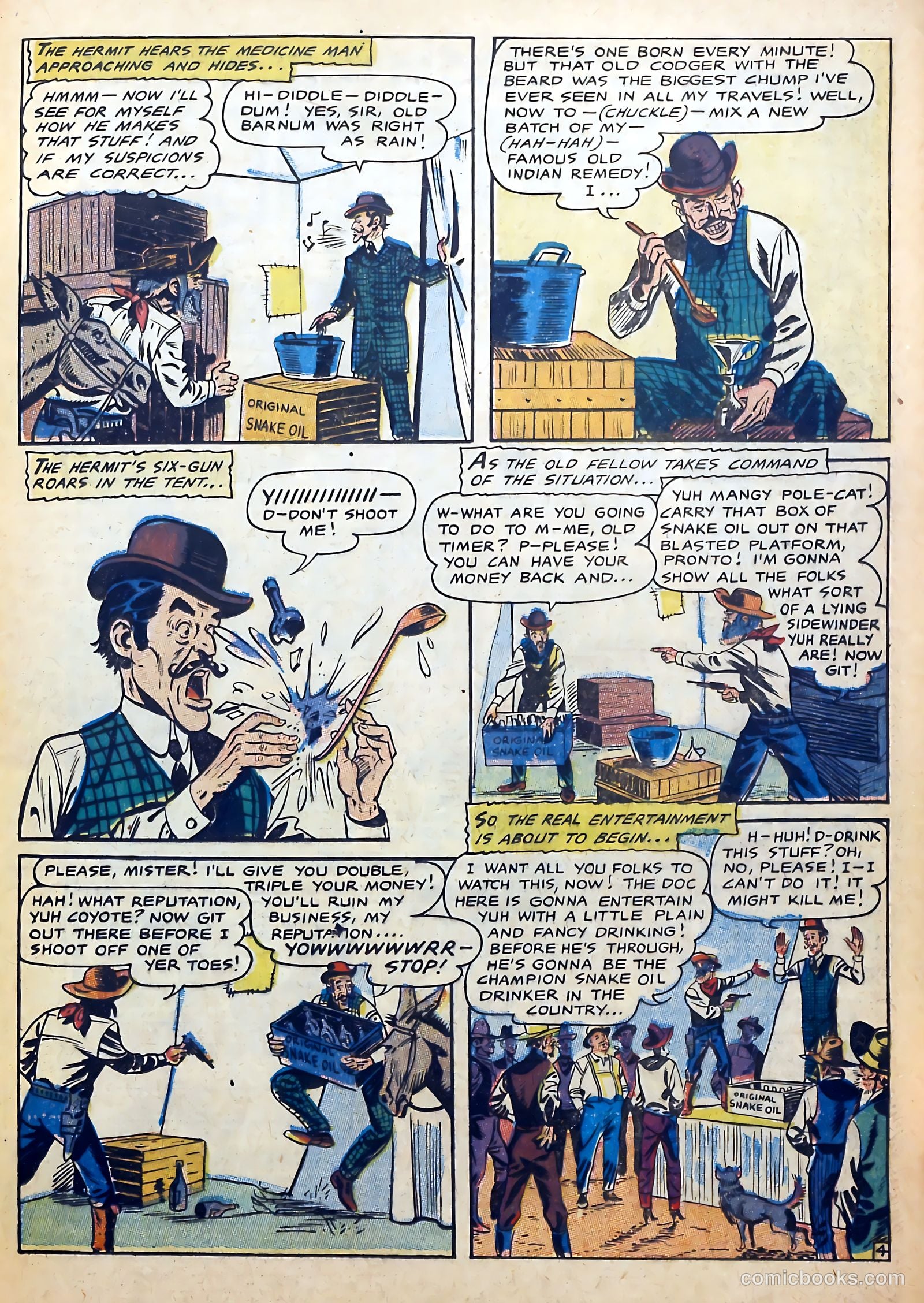 Gunsmoke Trail #4 (1958) — page 23 of 36