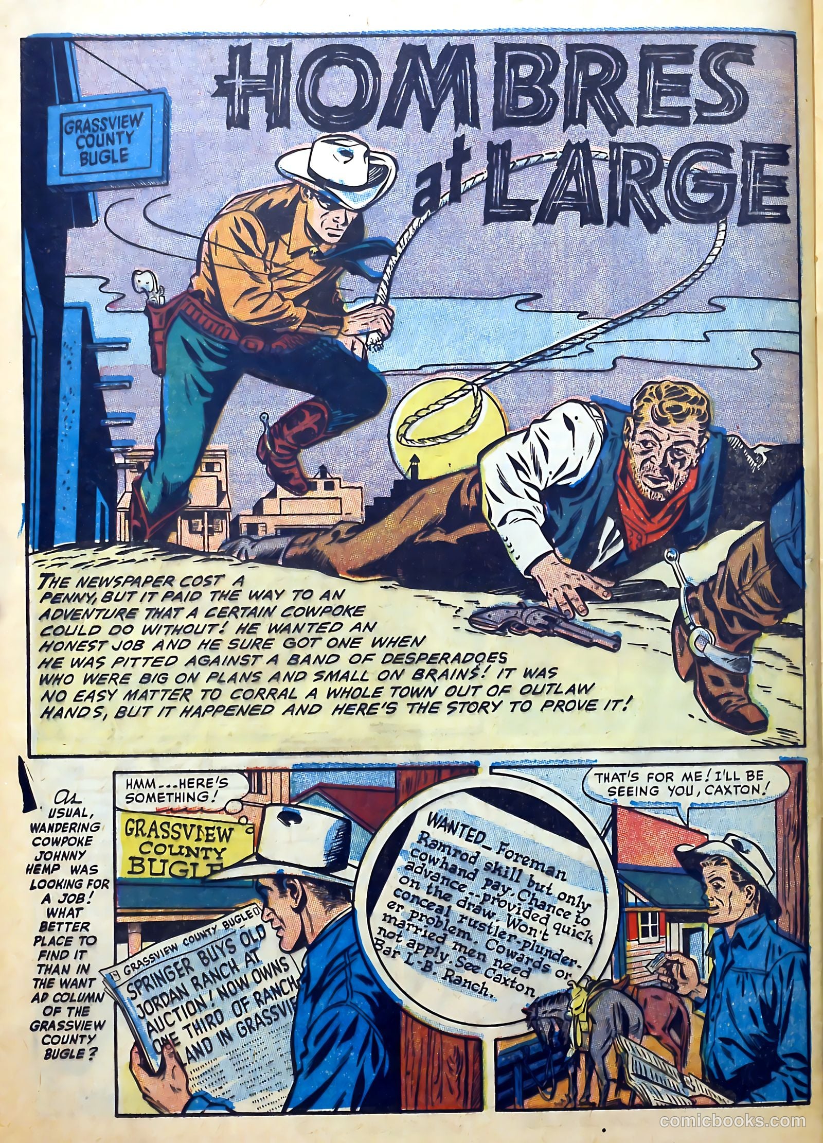 Gunsmoke Trail #4 (1958) — page 26 of 36
