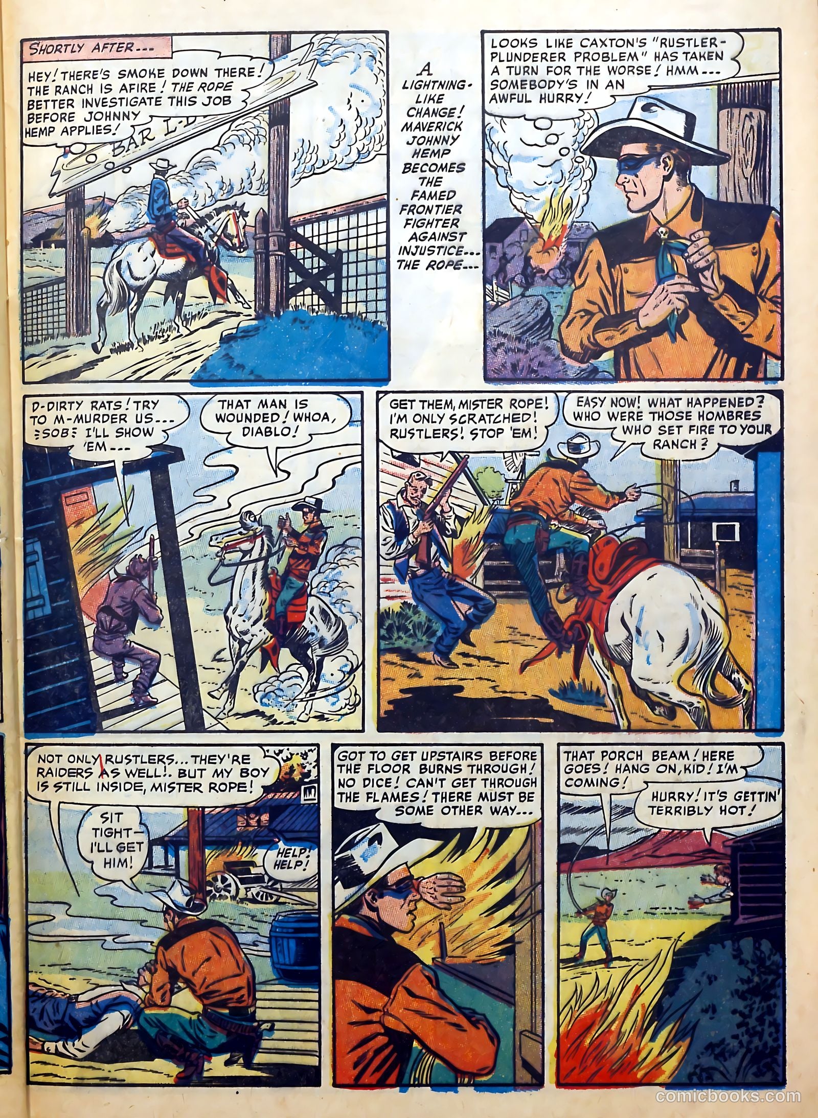 Gunsmoke Trail #4 (1958) — page 27 of 36