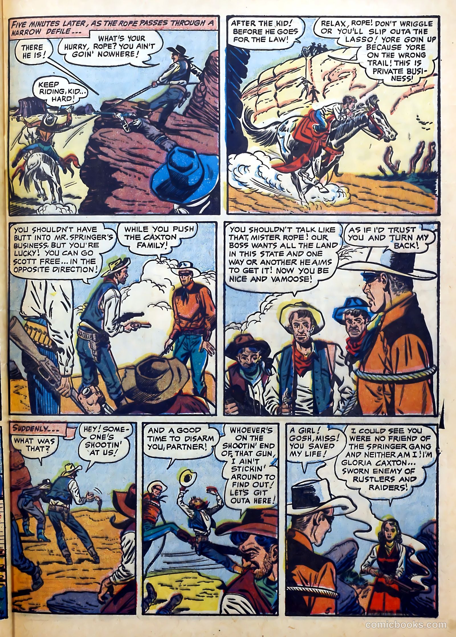 Gunsmoke Trail #4 (1958) — page 31 of 36
