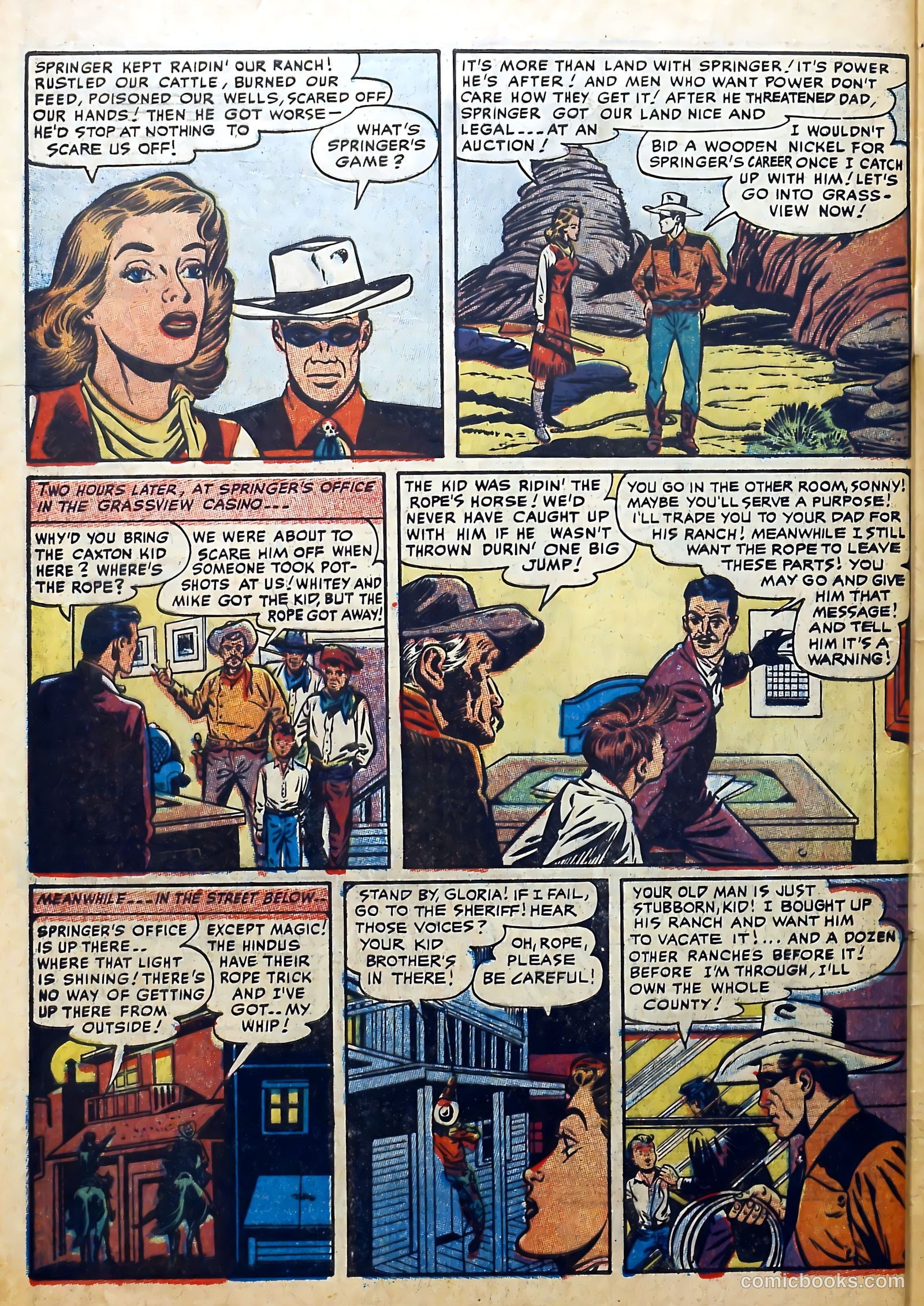 Gunsmoke Trail #4 (1958) — page 32 of 36