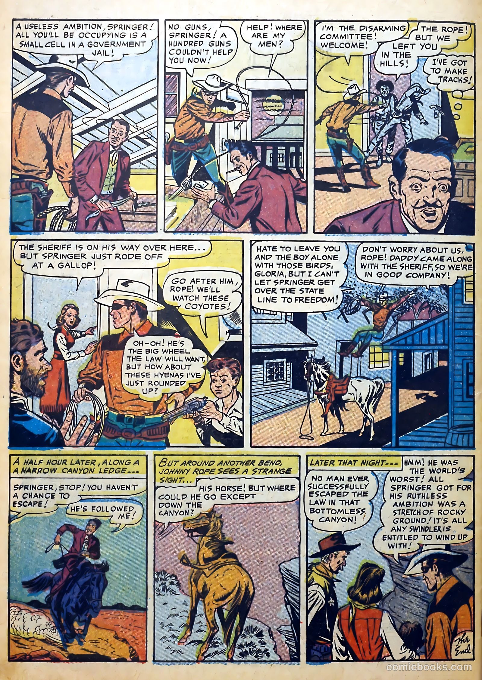 Gunsmoke Trail #4 (1958) — page 34 of 36