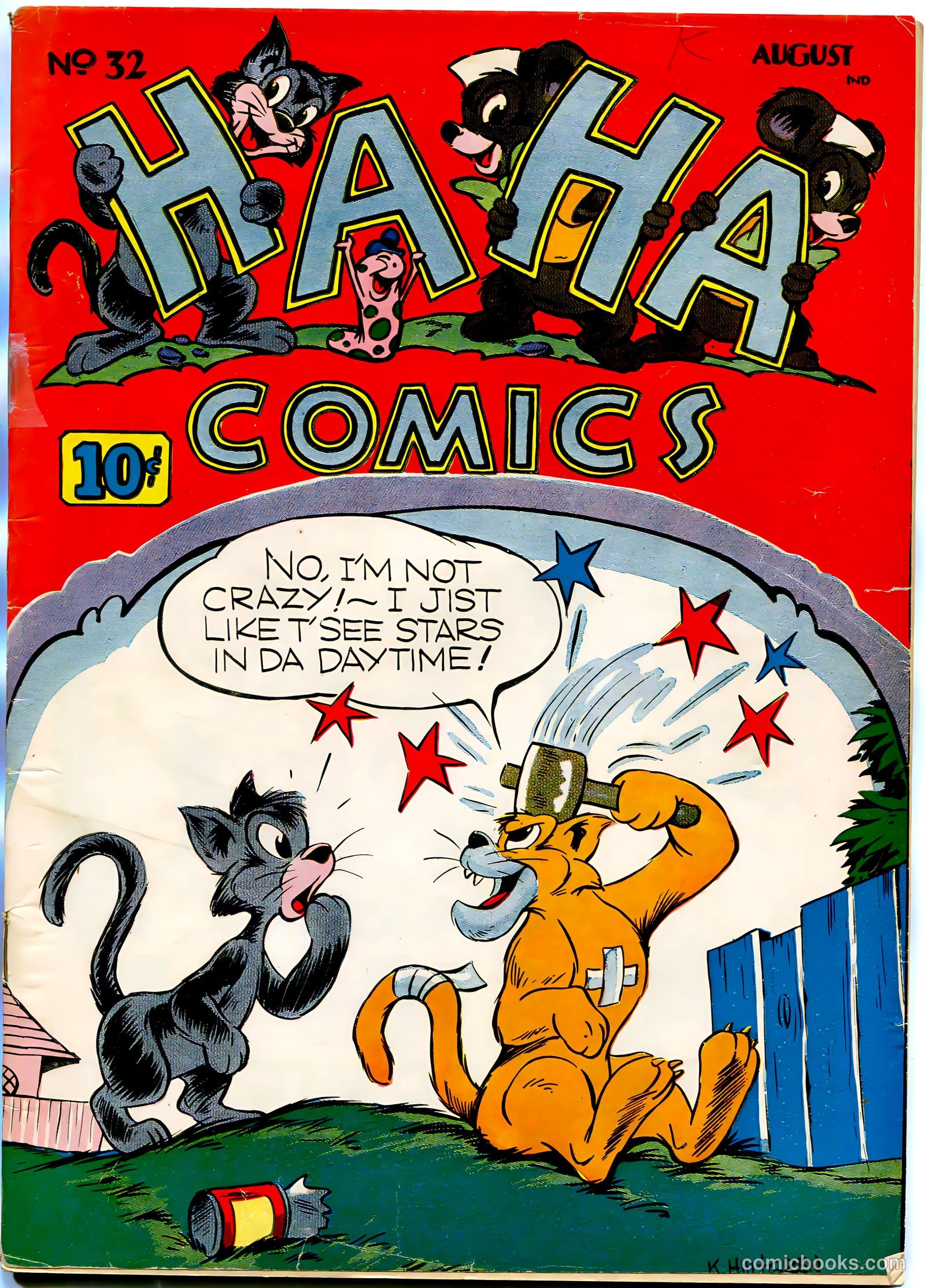 Ha Ha Comics #32 cover