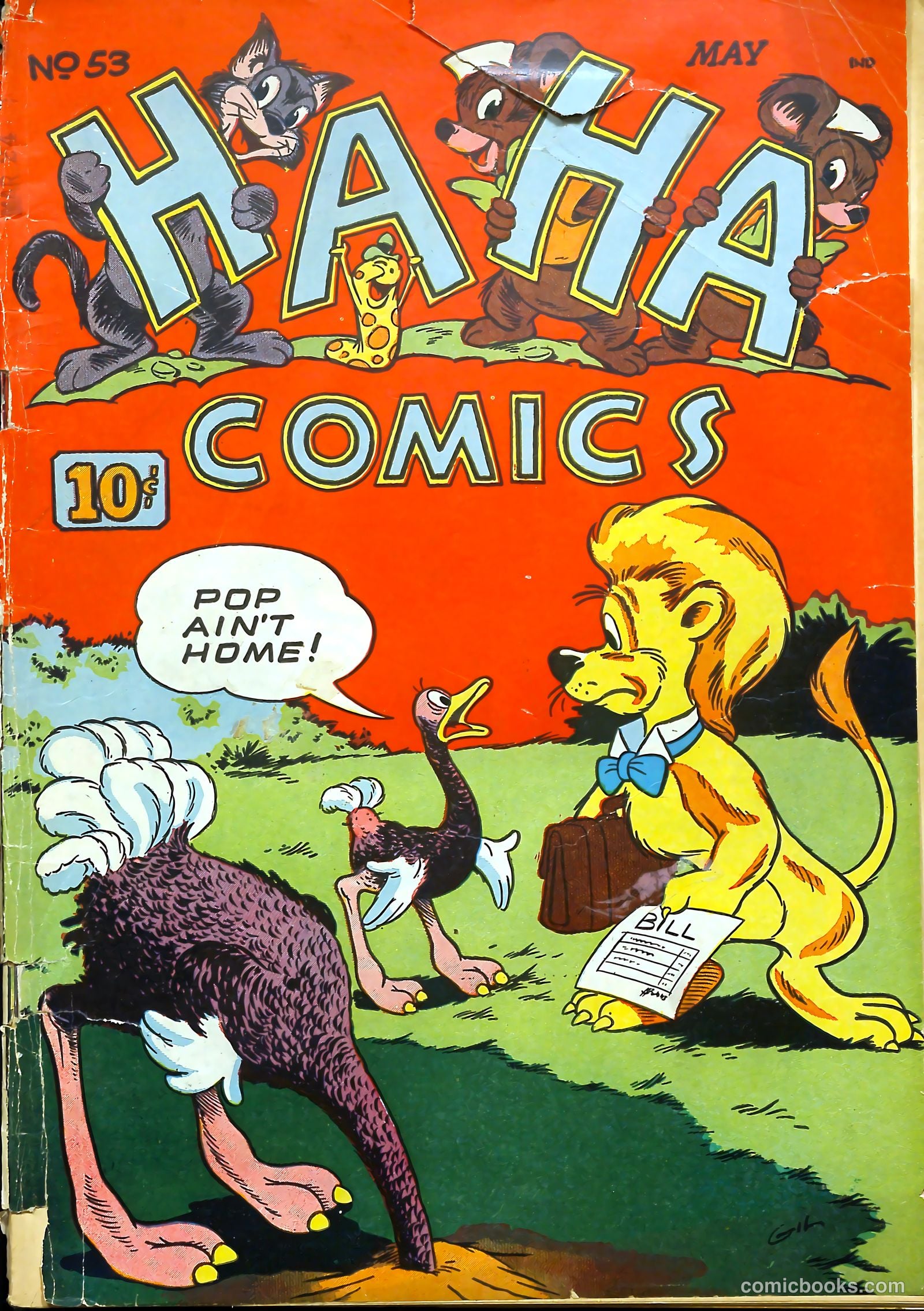 Ha Ha Comics #53 cover