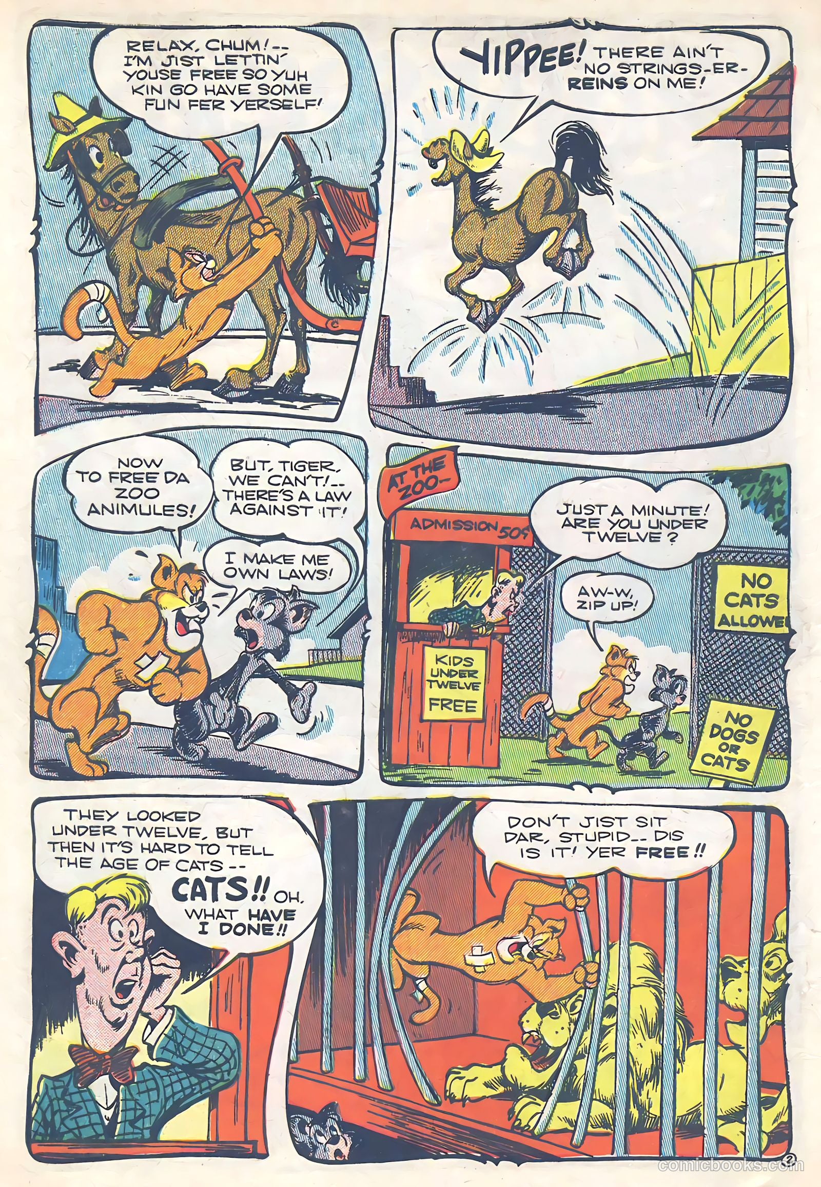 Ha Ha Comics #60 (1948, Creston Publications Corp.) — page 4 of 52