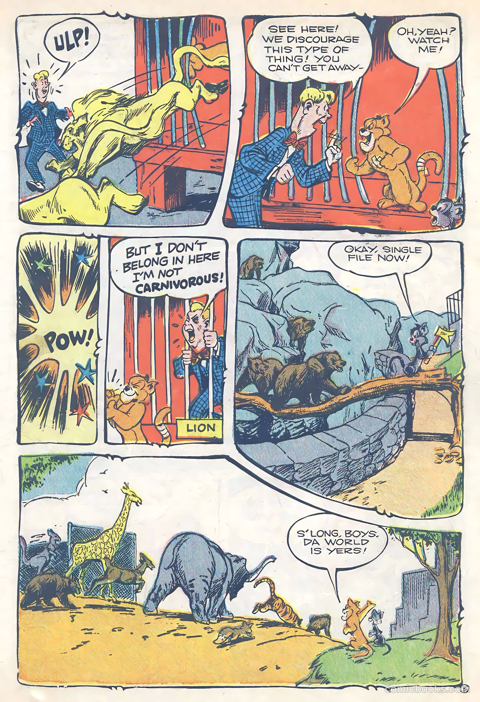 Ha Ha Comics #60 (1948, Creston Publications Corp.) — page 5 of 52