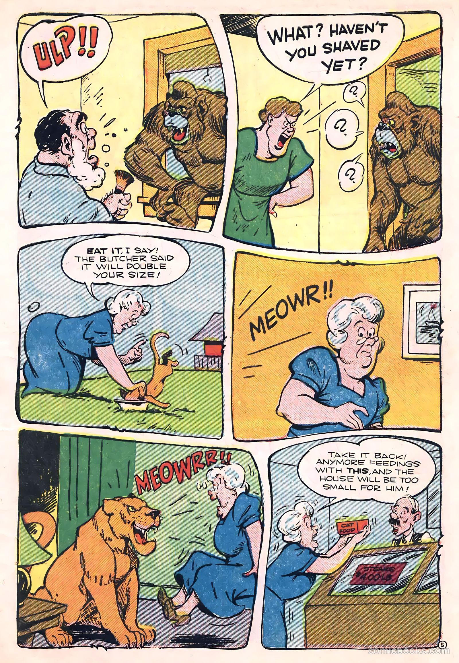 Ha Ha Comics #60 (1948, Creston Publications Corp.) — page 7 of 52