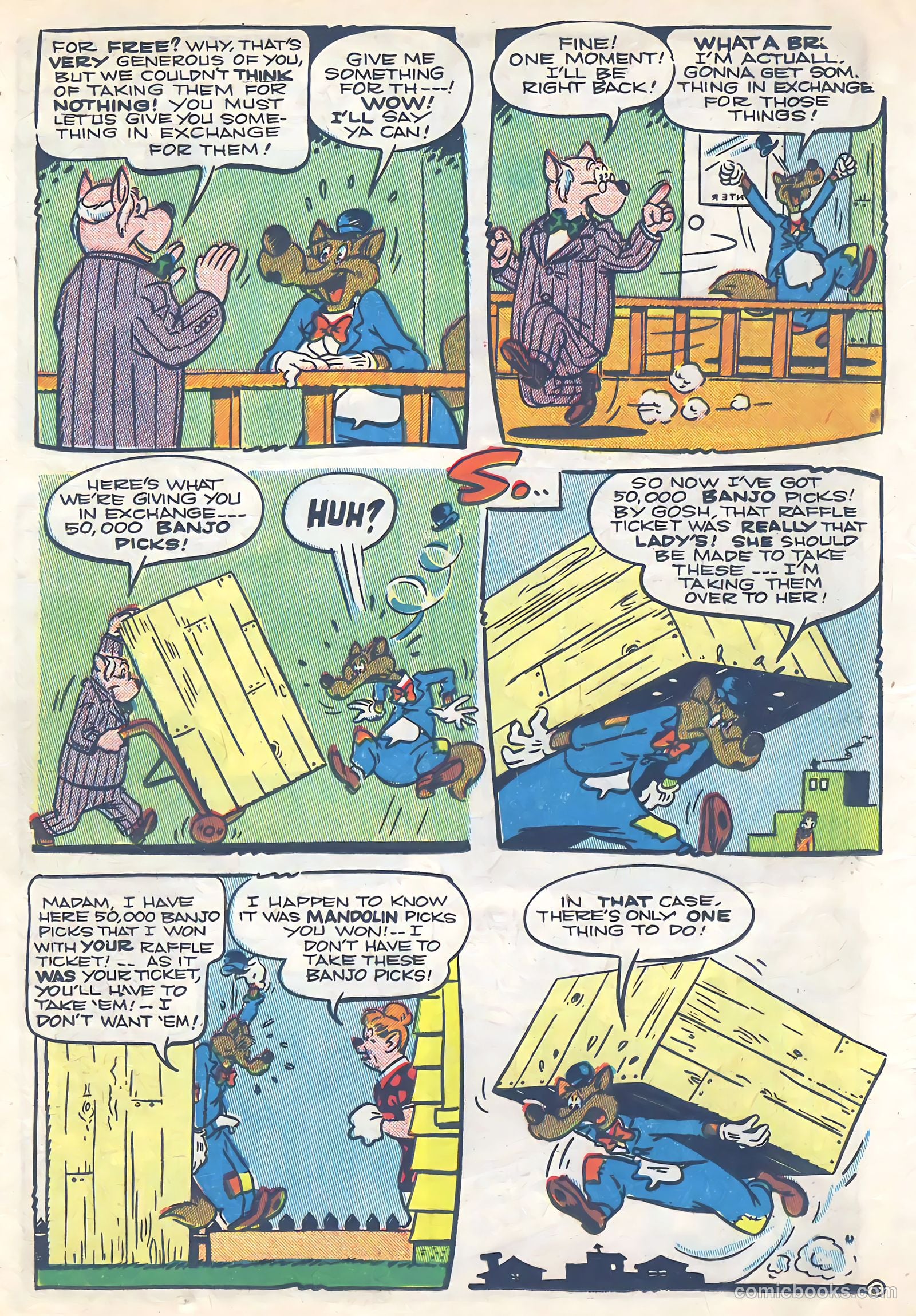Ha Ha Comics #60 (1948, Creston Publications Corp.) — page 16 of 52