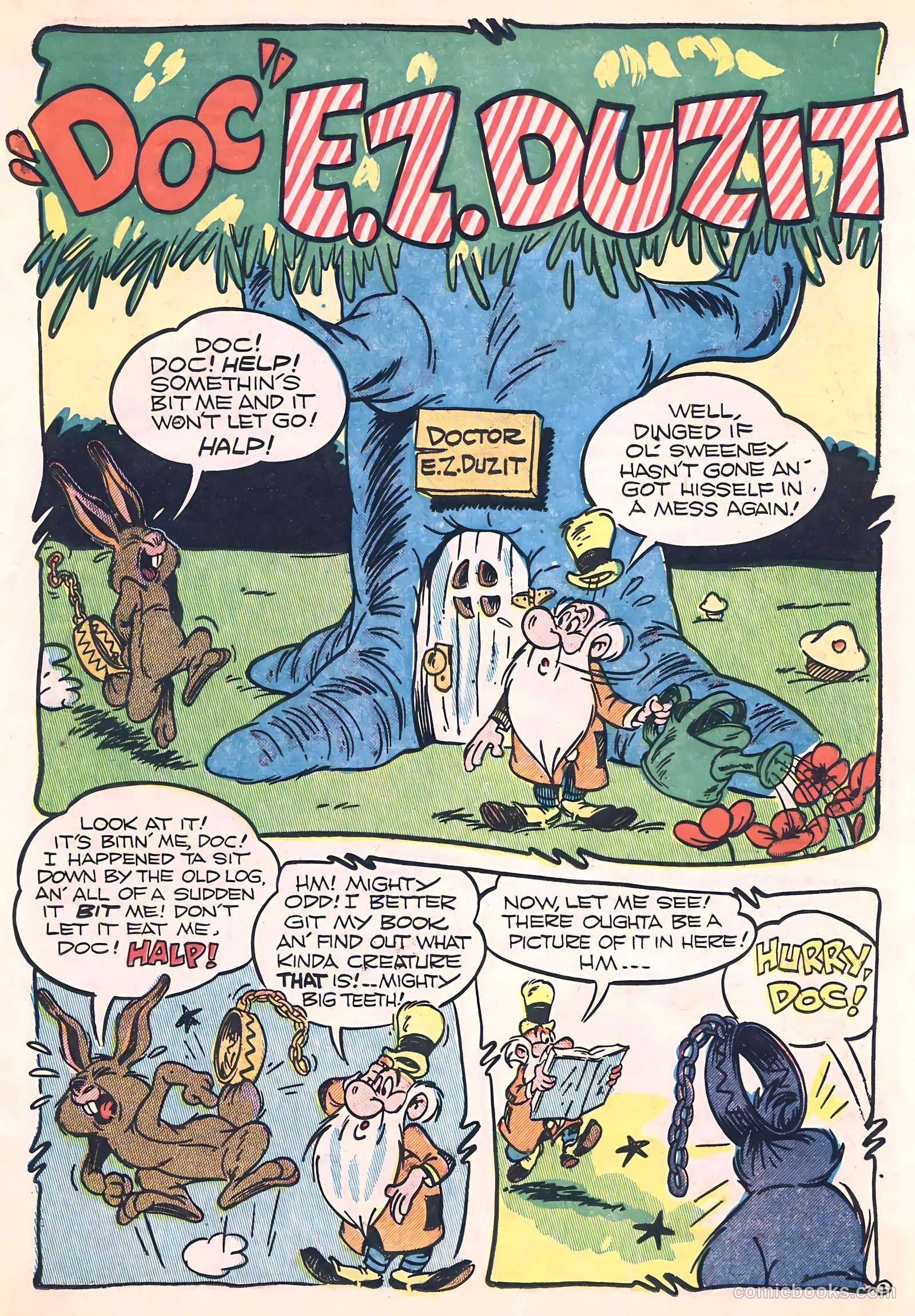 Ha Ha Comics #60 (1948, Creston Publications Corp.) — page 35 of 52