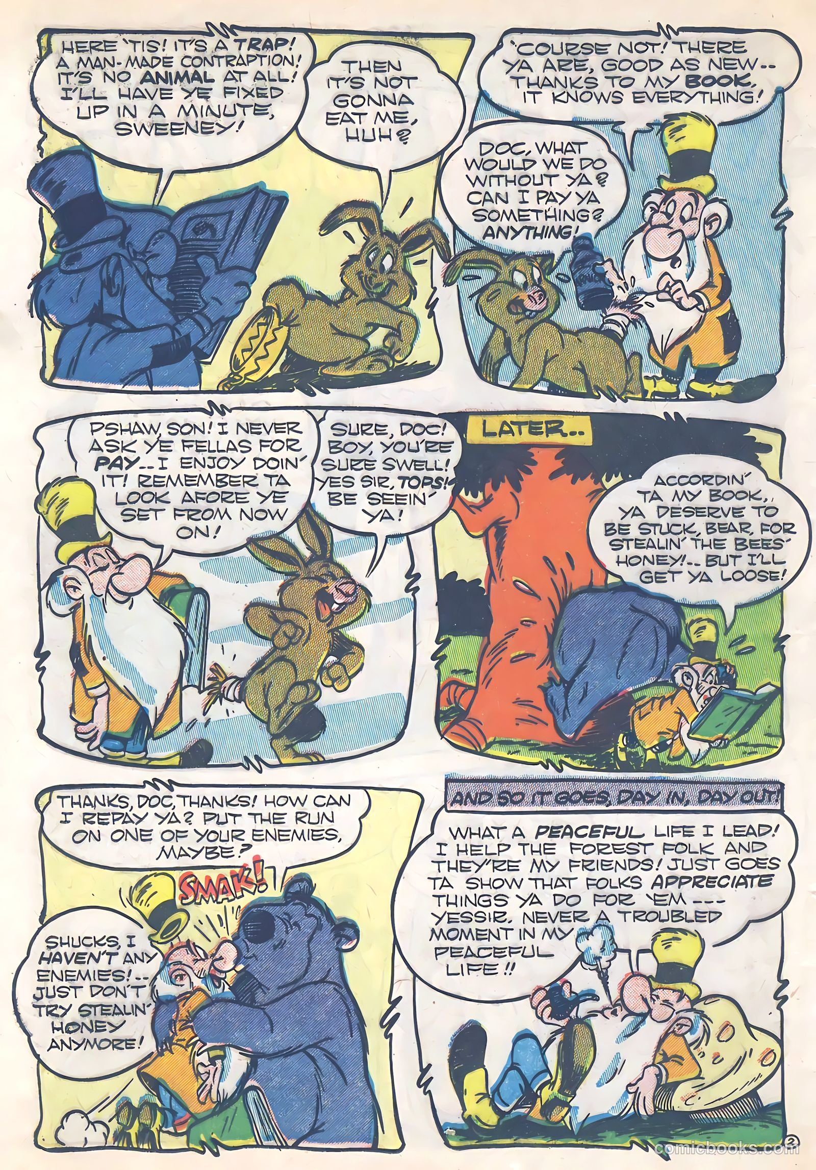 Ha Ha Comics #60 (1948, Creston Publications Corp.) — page 36 of 52