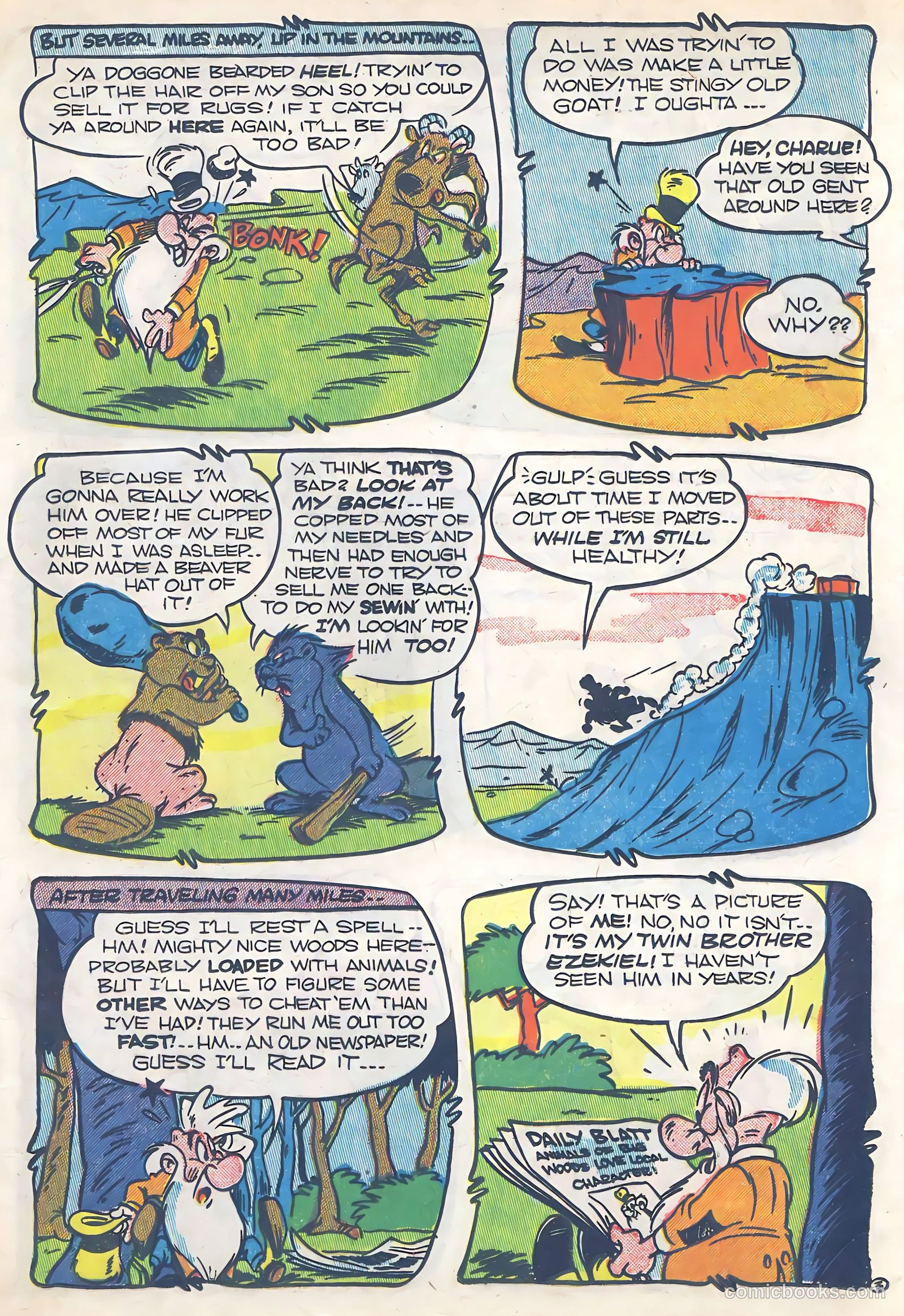 Ha Ha Comics #60 (1948, Creston Publications Corp.) — page 37 of 52