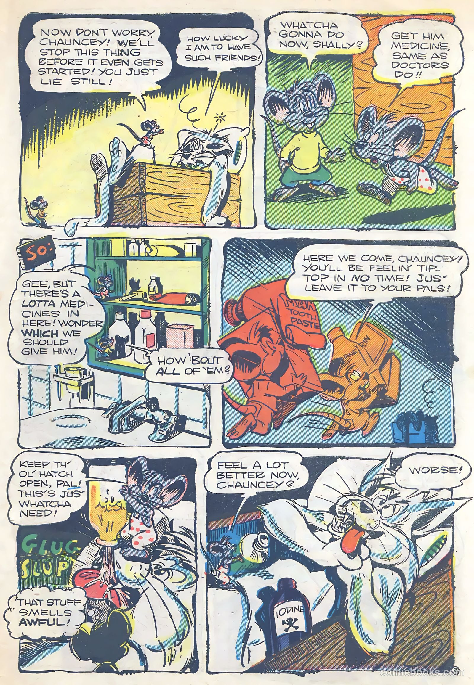 Ha Ha Comics #60 (1948, Creston Publications Corp.) — page 45 of 52