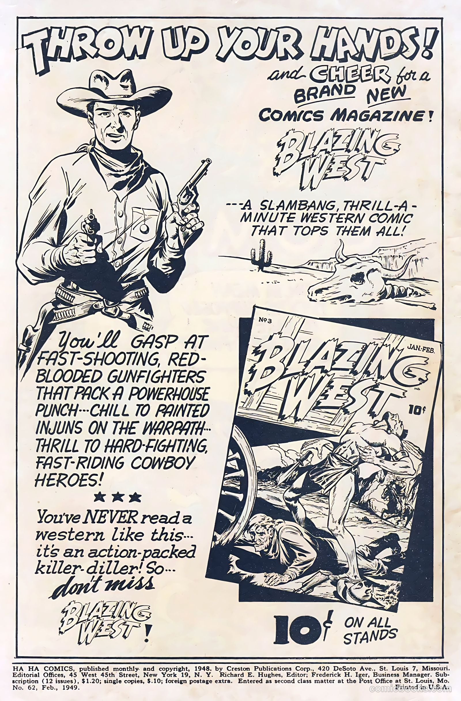 Ha Ha Comics #62 (1949, Creston Publications Corp.) — page 2 of 52