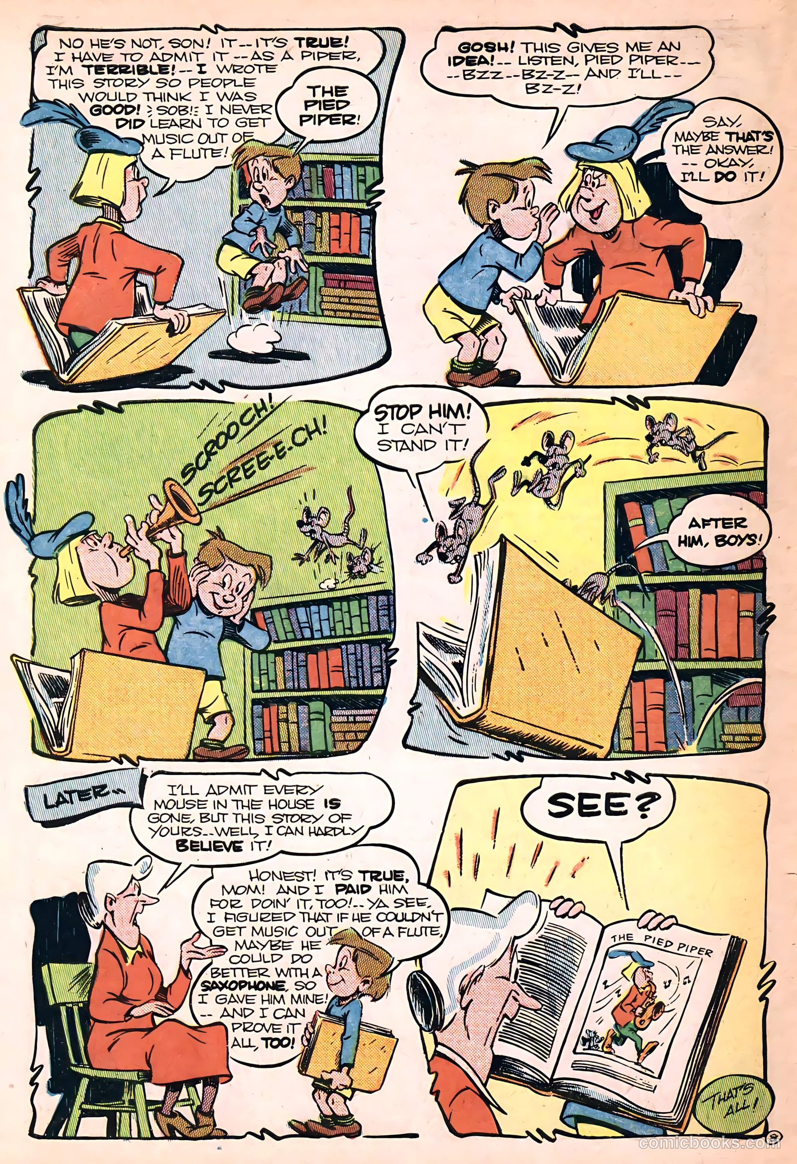 Ha Ha Comics #62 (1949, Creston Publications Corp.) — page 48 of 52