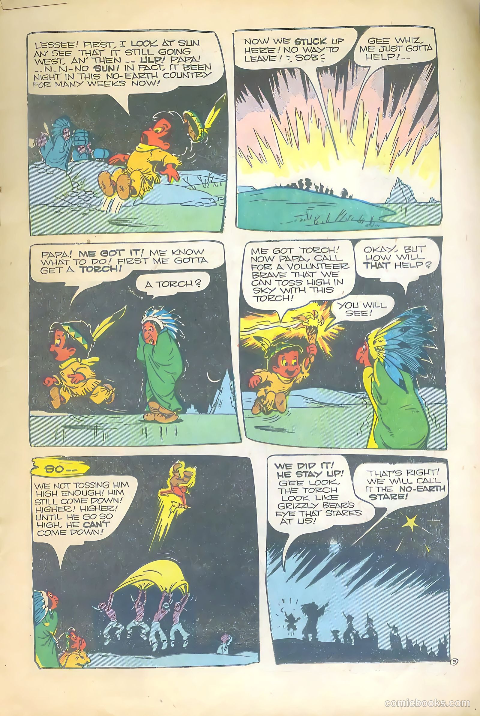 Ha Ha Comics #64 (1949, Creston Publications Corp.) — page 21 of 52