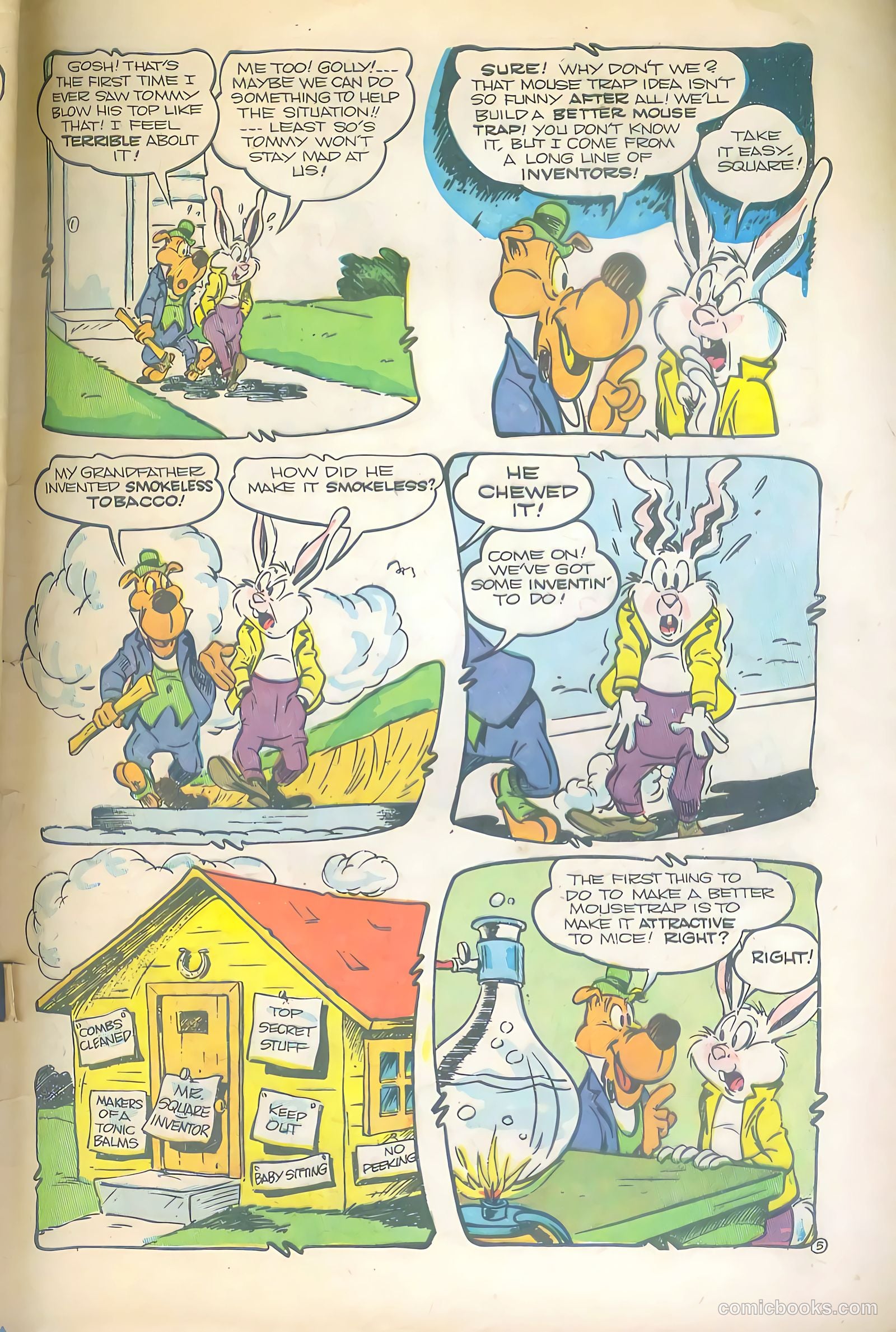 Ha Ha Comics #64 (1949, Creston Publications Corp.) — page 47 of 52