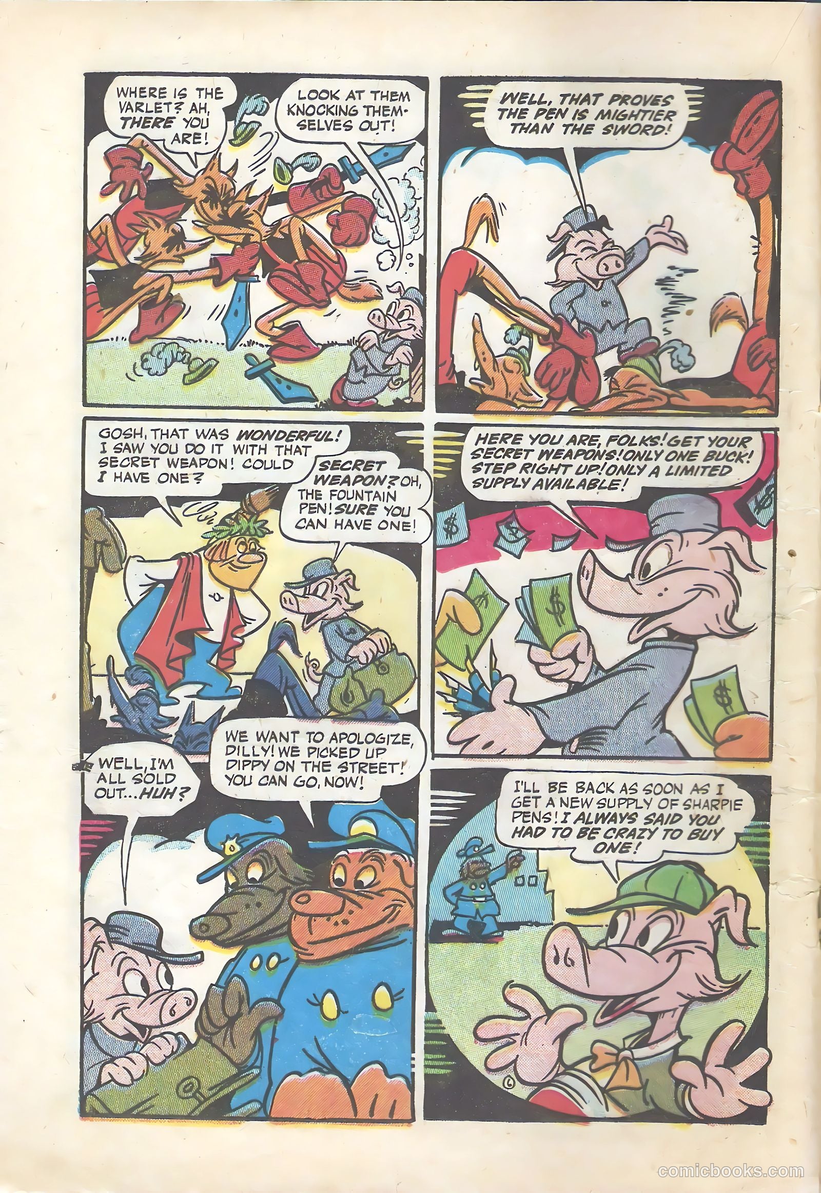 Ha Ha Comics #68 (1949, Creston Publications Corp.) — page 22 of 52