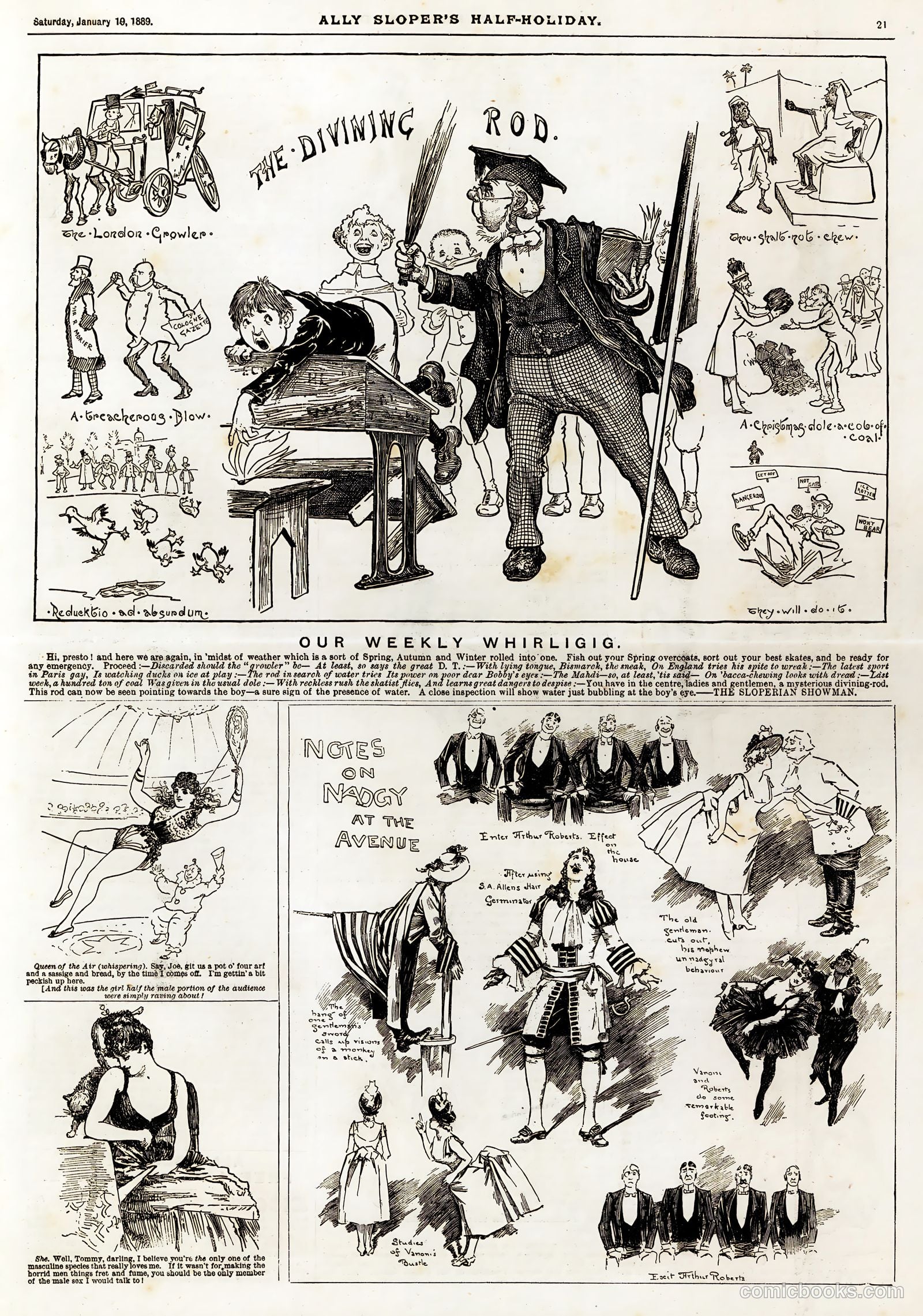 Ally Sloper's Half Holiday #247 (1889) — page 5