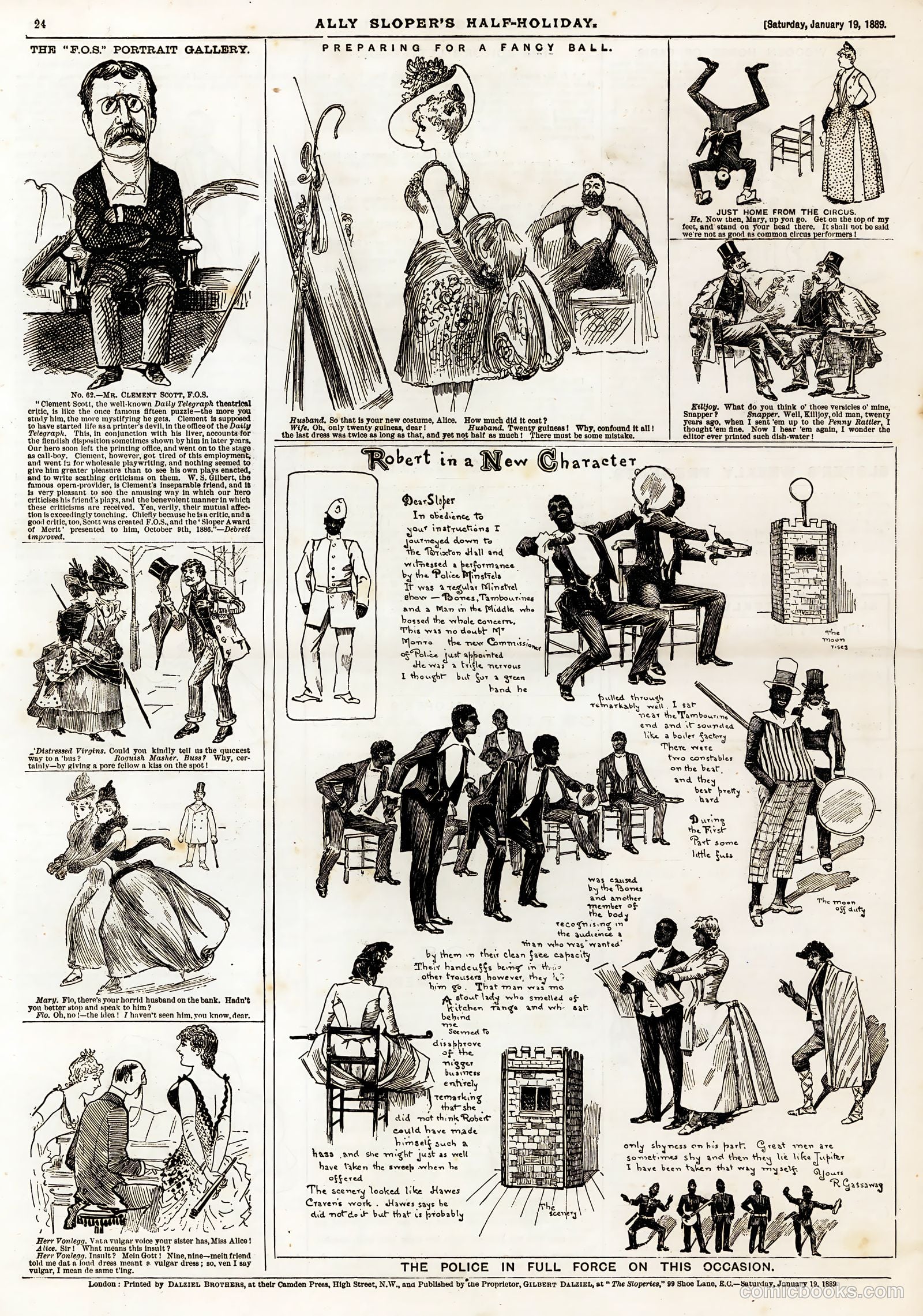 Ally Sloper's Half Holiday #247 (1889) — page 8