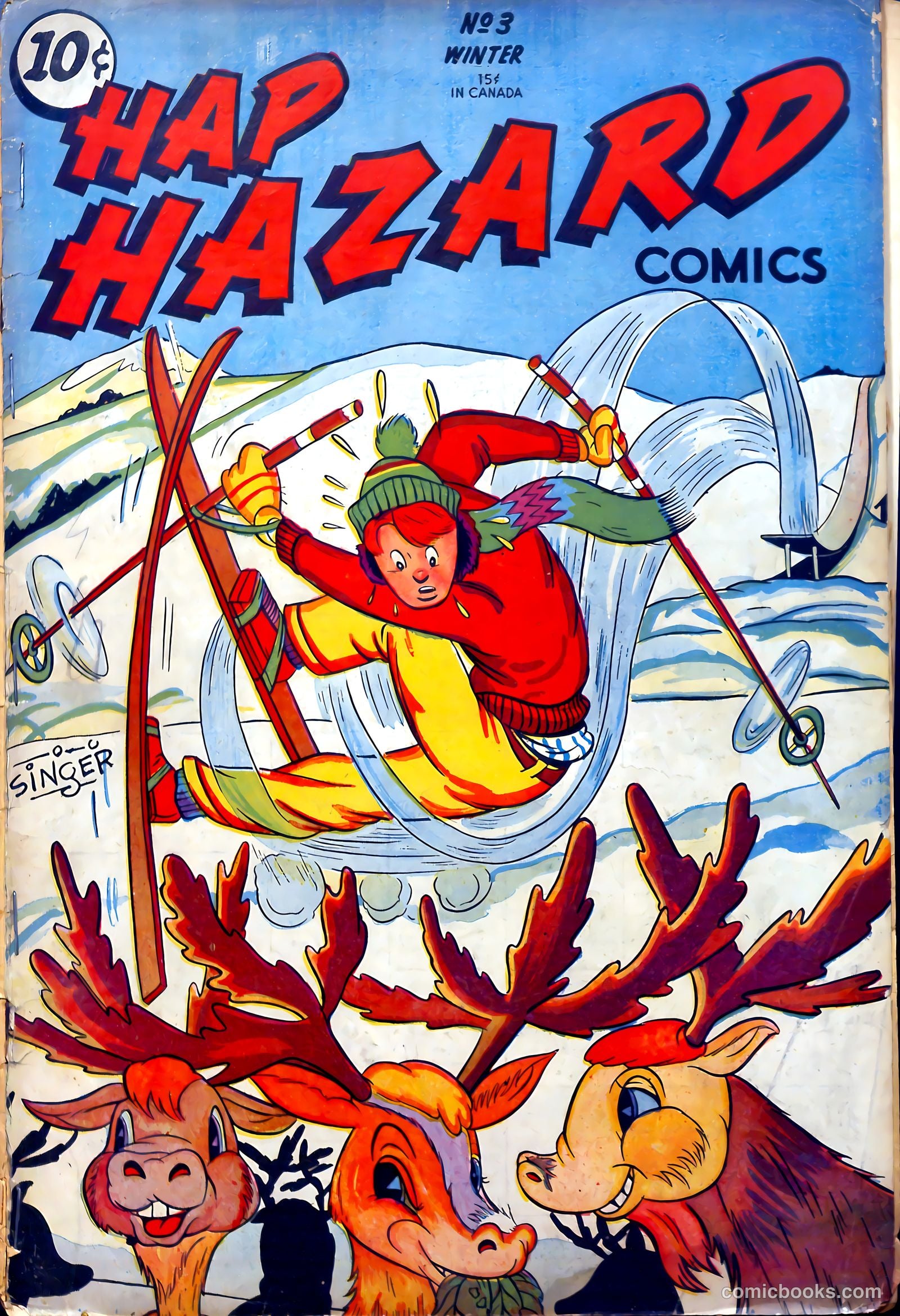 Hap Hazard #3 cover